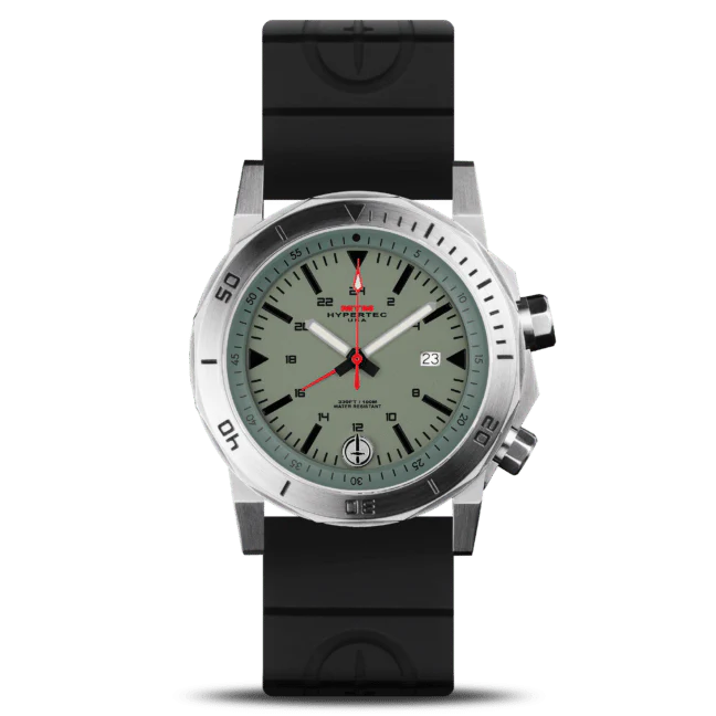 Hypertec H61 Silver/Green | Green Dial