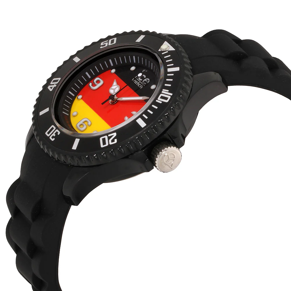 Ice-World 40mm / Black Red Yellow / Black | Multi-Color Dial - Image 2