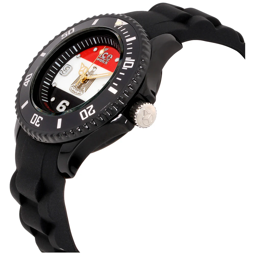 Ice-World 40mm / Red White Black / Black | Multi-Color Dial - Image 2