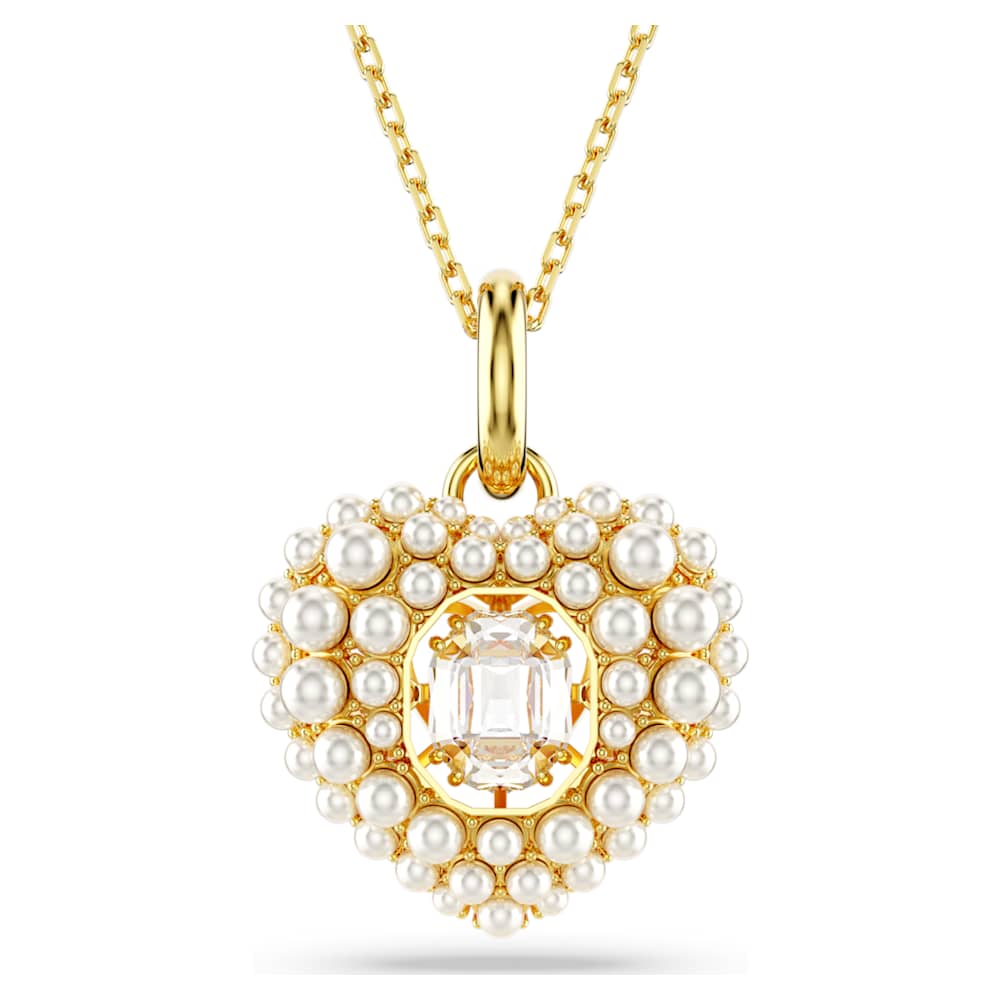 Idyllia White / Gold-Tone Plated