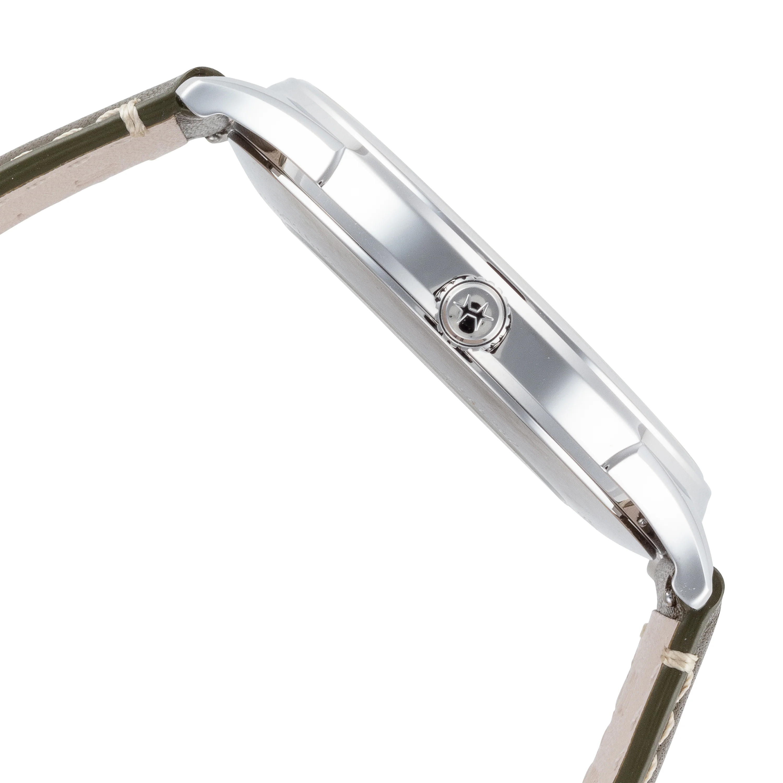 Jazzmaster 40mm / Silver / Green | Silver Dial - Image 3