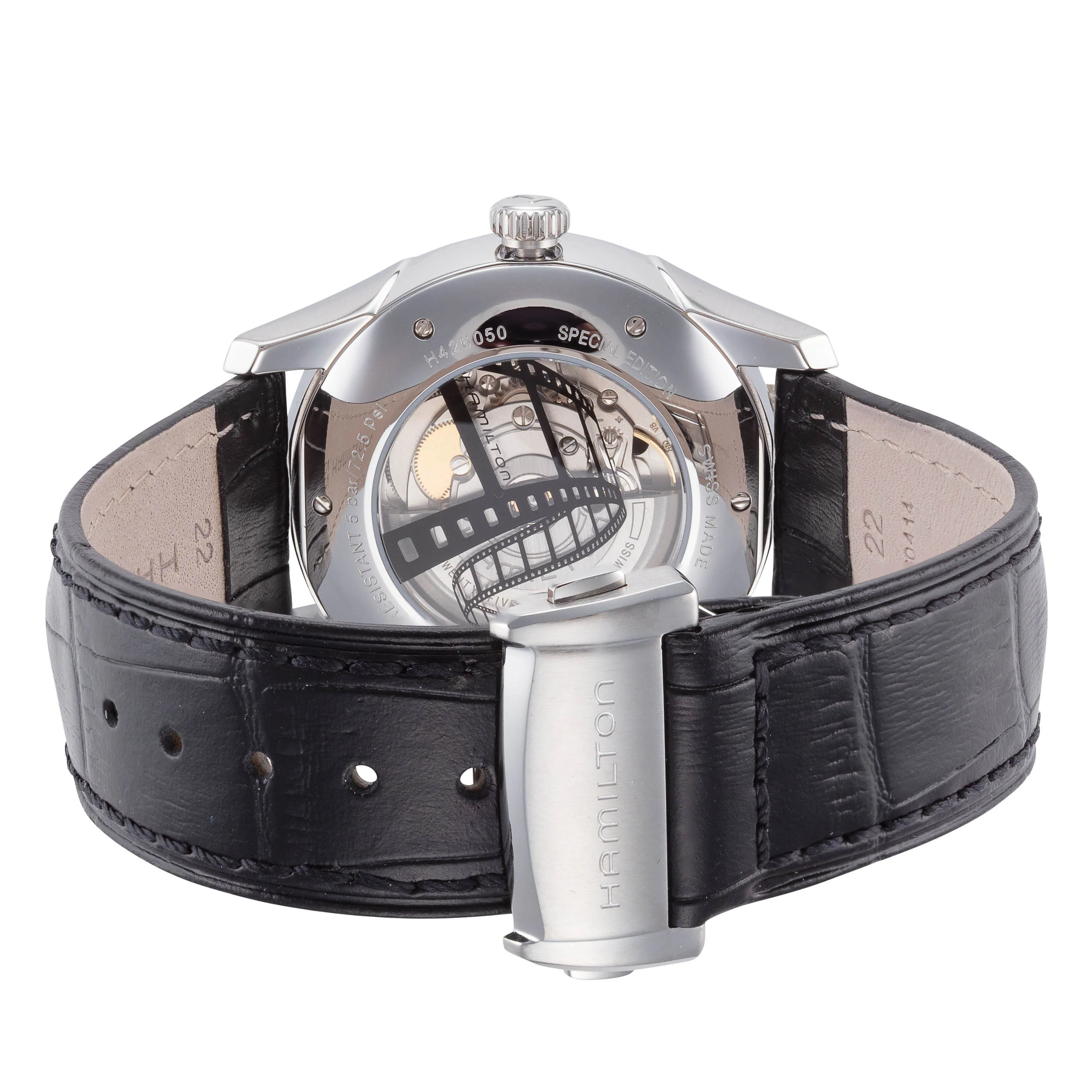 Jazzmaster 42mm / Black / Black Black Dial - Image 3