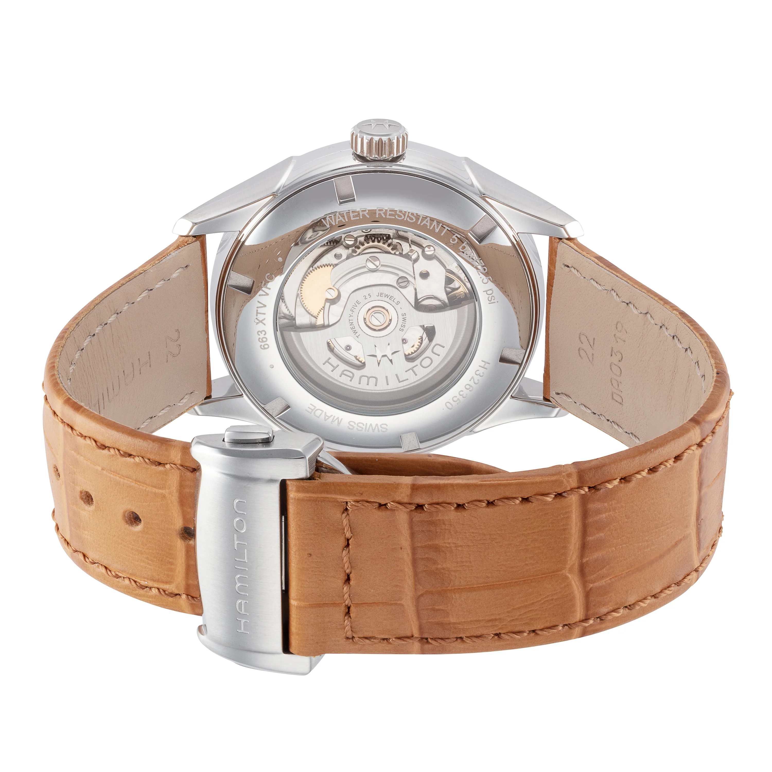 Jazzmaster 42mm / Blue / Brown | Blue Dial - Image 2