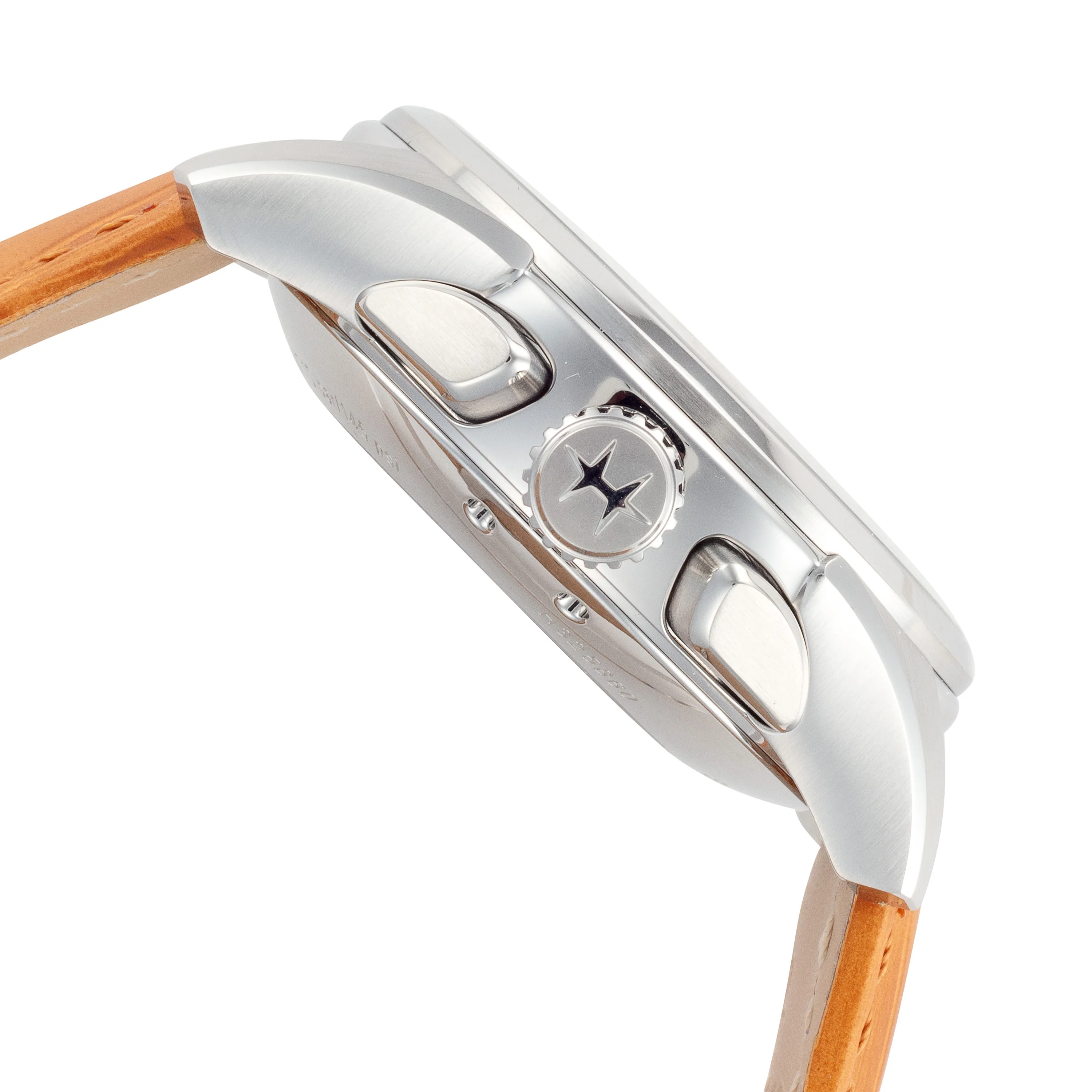Jazzmaster 42mm / Silver / Brown | Silver Dial - Image 2