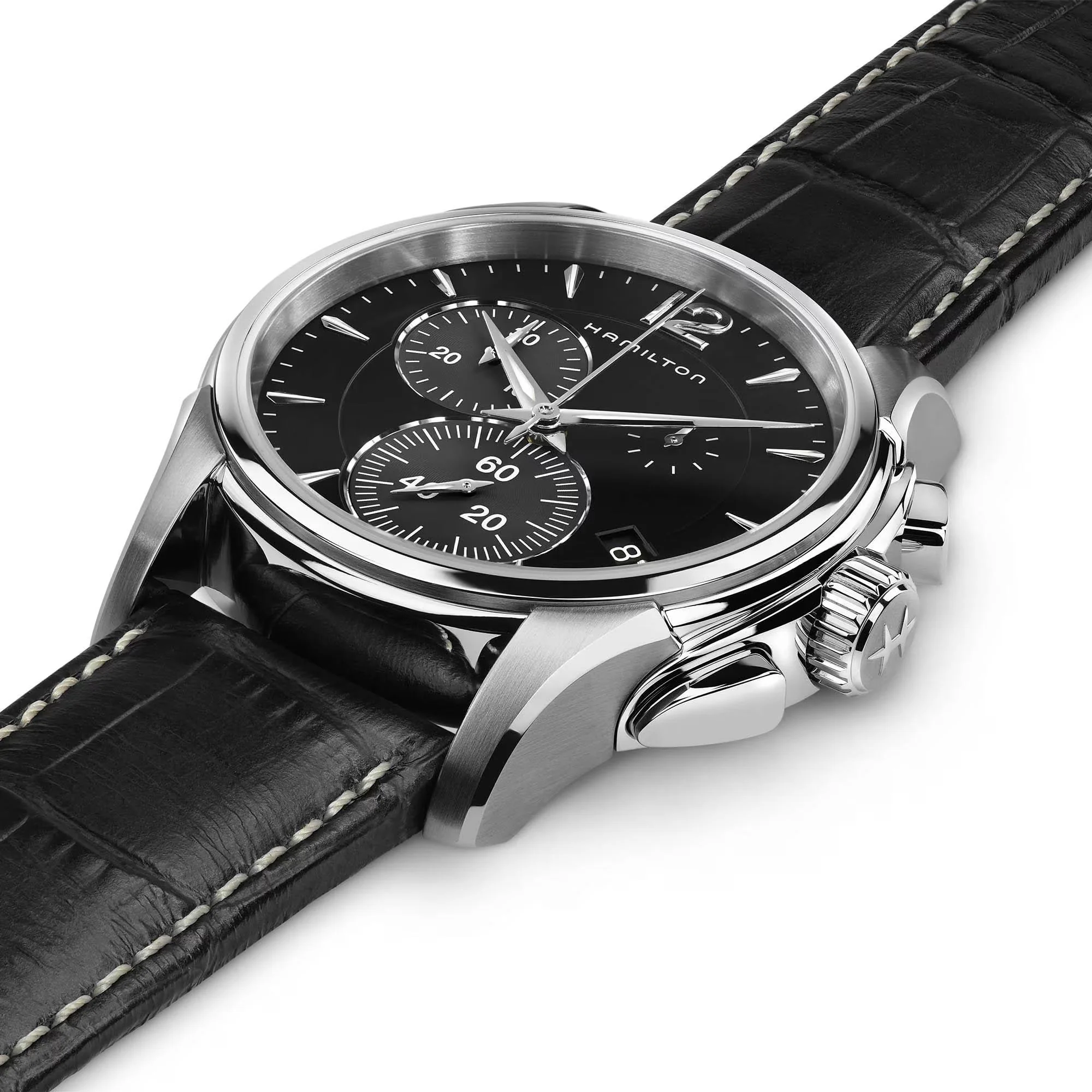 Jazzmaster Black/SS | Black Dial - Image 2