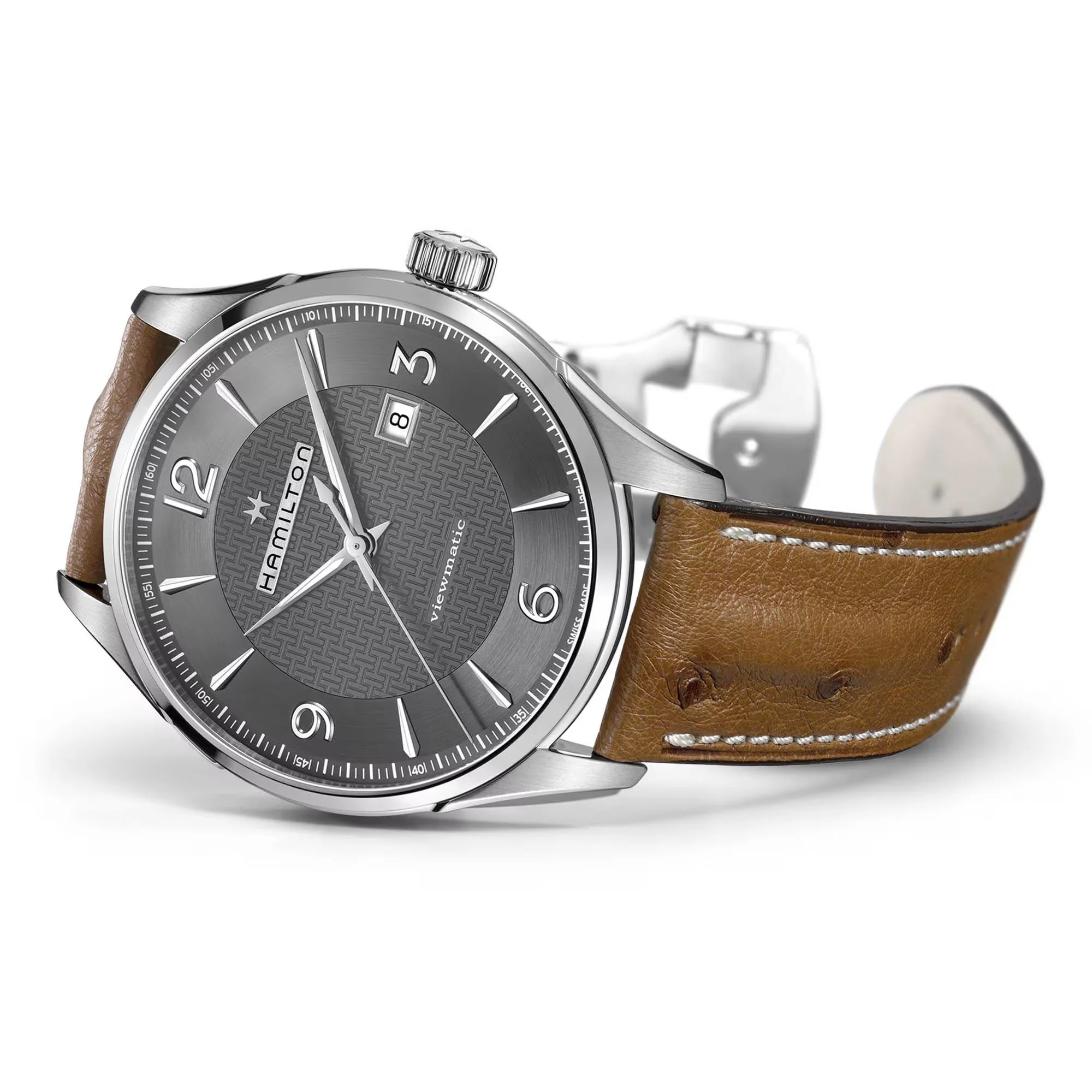Jazzmaster Brown/SS | Grey Dial - Image 2
