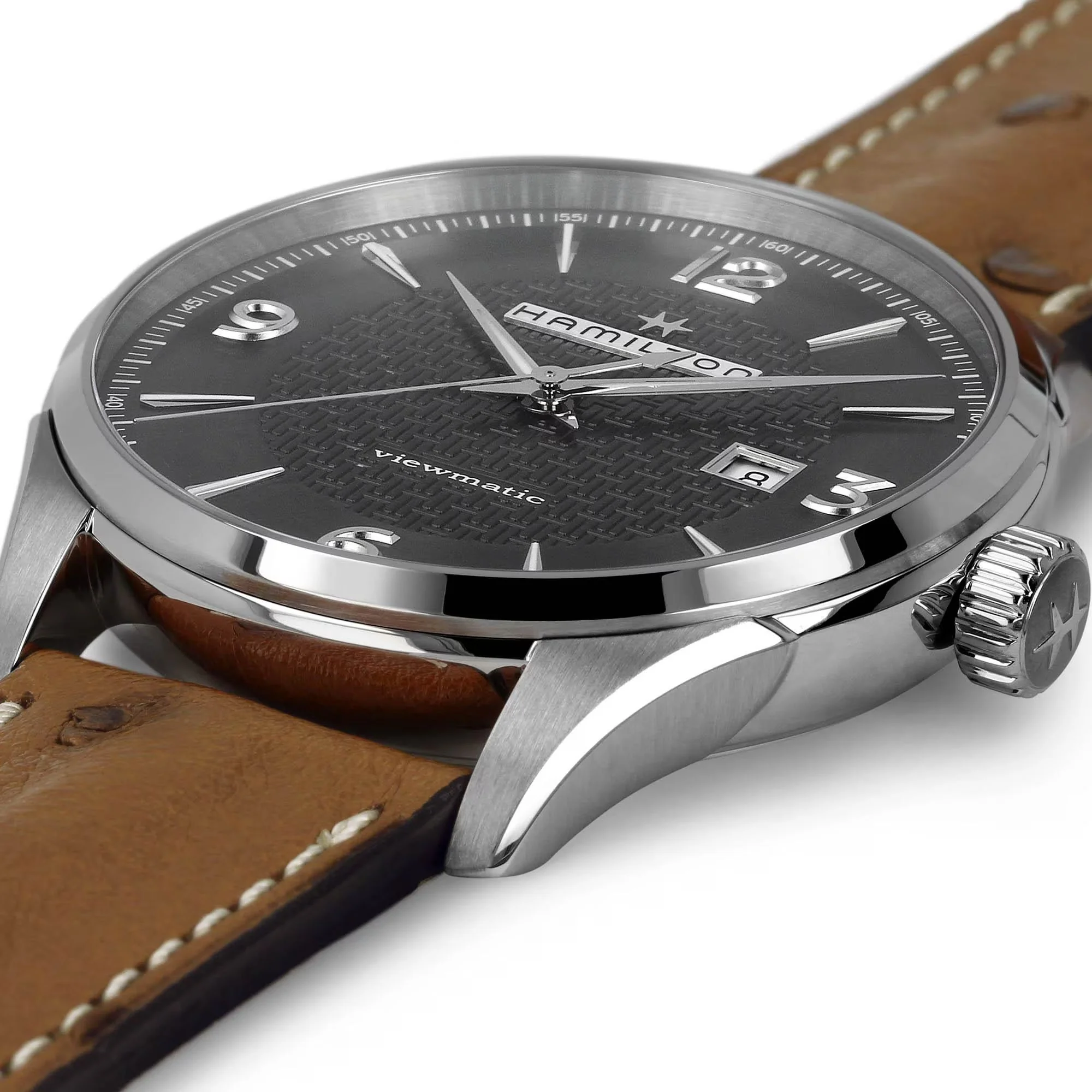 Jazzmaster Brown/SS | Grey Dial - Image 3