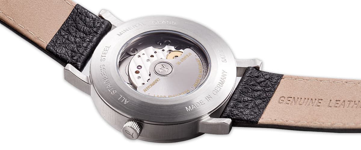 Jena 38mm Automatic | Black Dial - Image 2