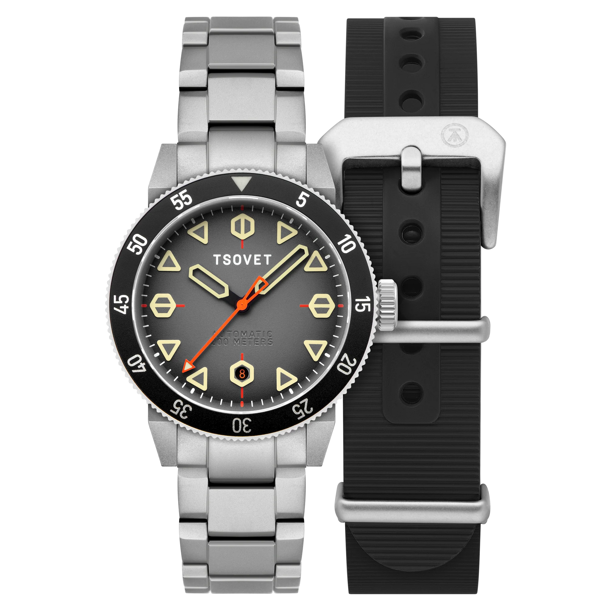 JMT - DW Global Explorer II Grey / Stainless Steel | Grey Dial