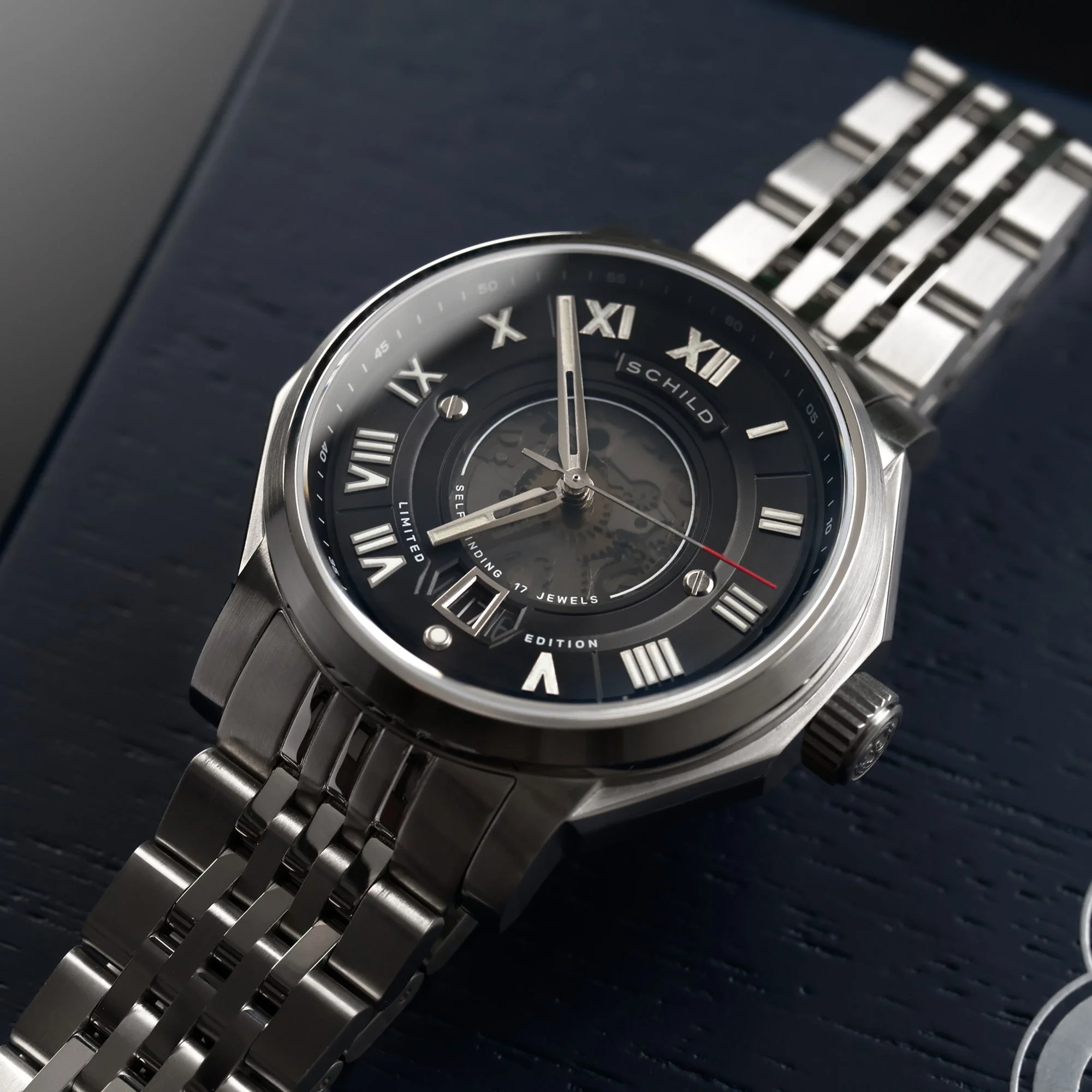 Johann Swiss Automatic Limited Edition Silver / Stainless Steel | Silver Dial - Image 2