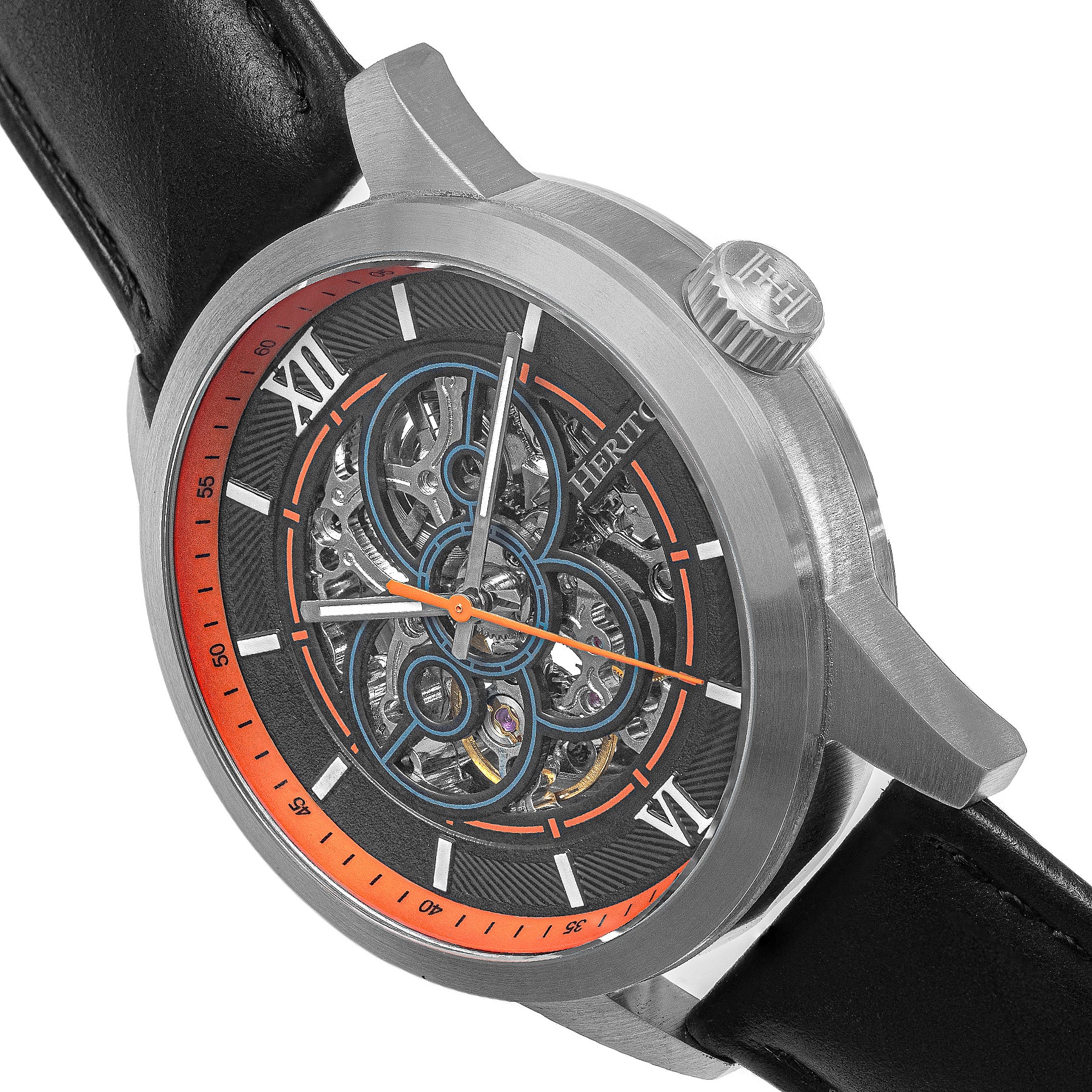 Jonas Silver/Orange | Black Dial - Image 3