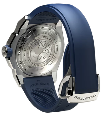 JS9-44 Blue/Rubber | Blue Dial - Image 3