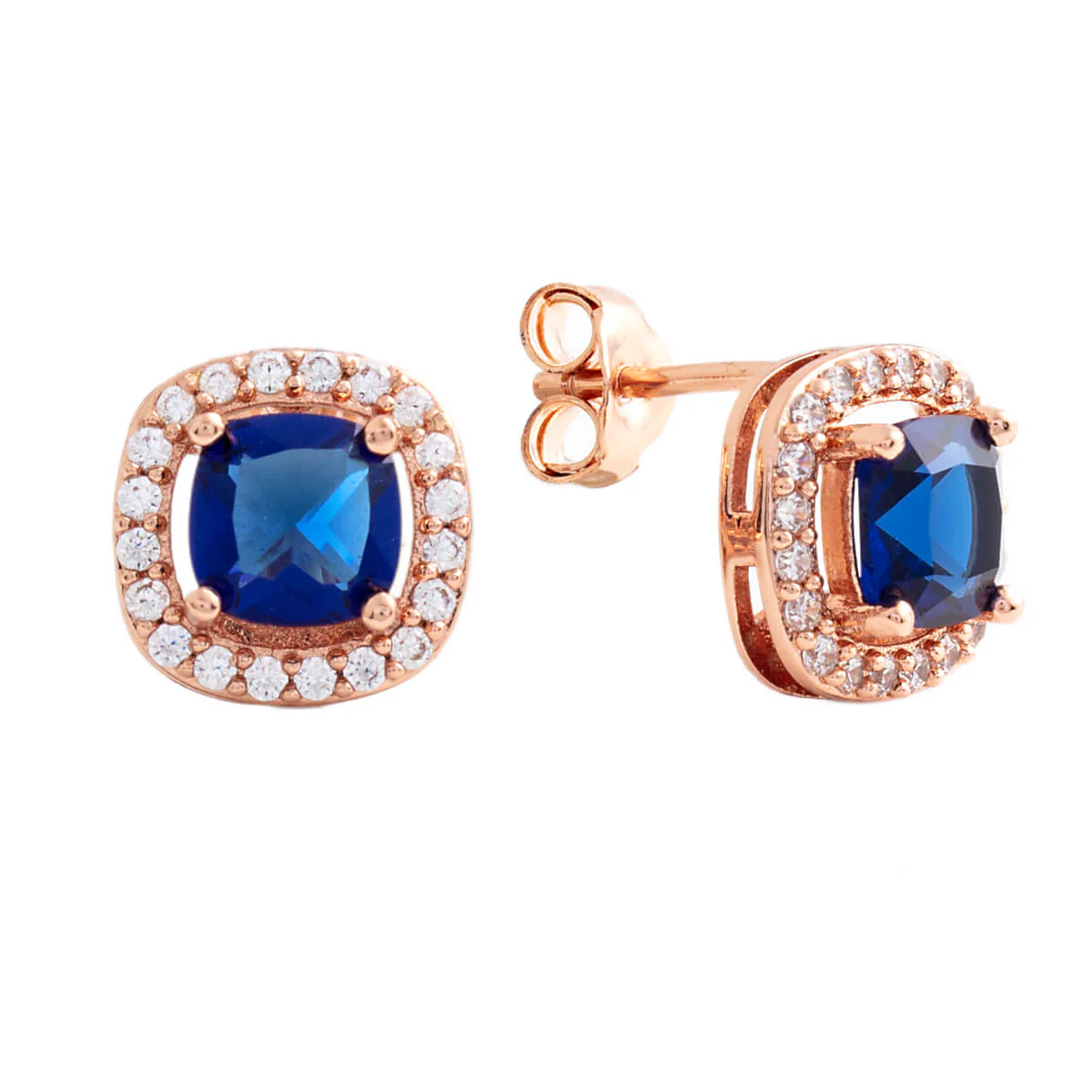 Juliet Stud Earrings 18k Rose Gold