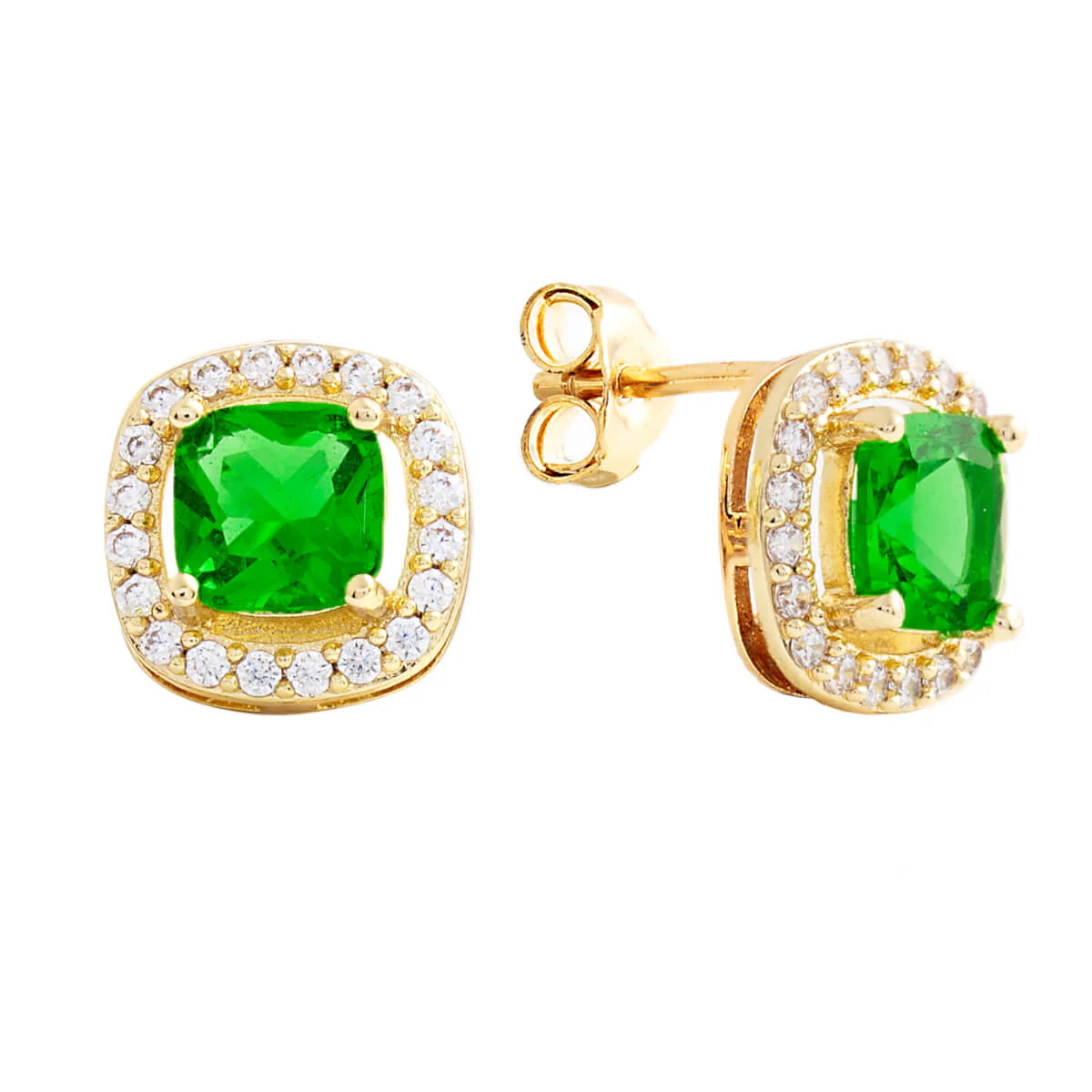 Juliet Stud Earrings 18k Yellow Gold
