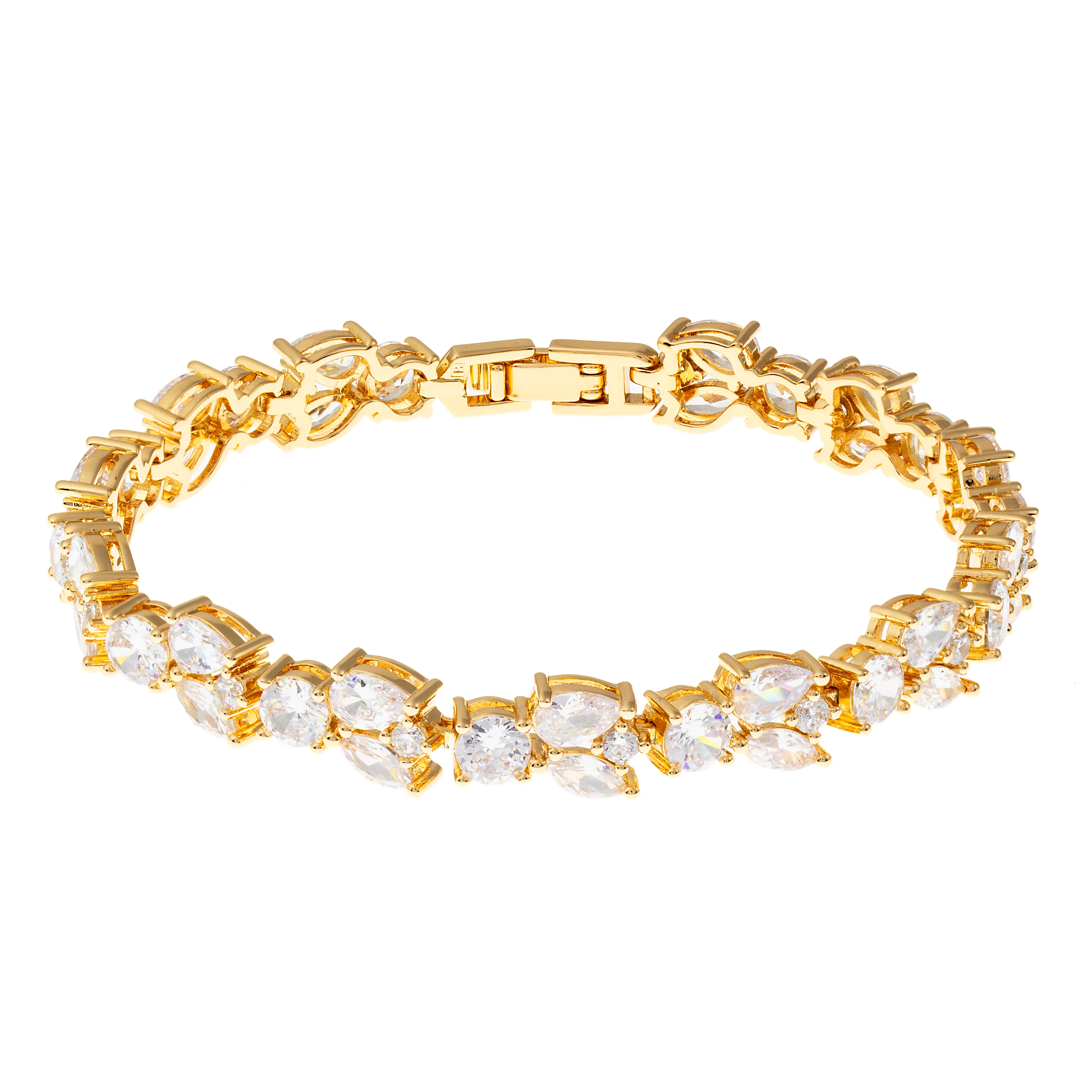 Juliet Tennis Bracelet 18k Yellow Gold