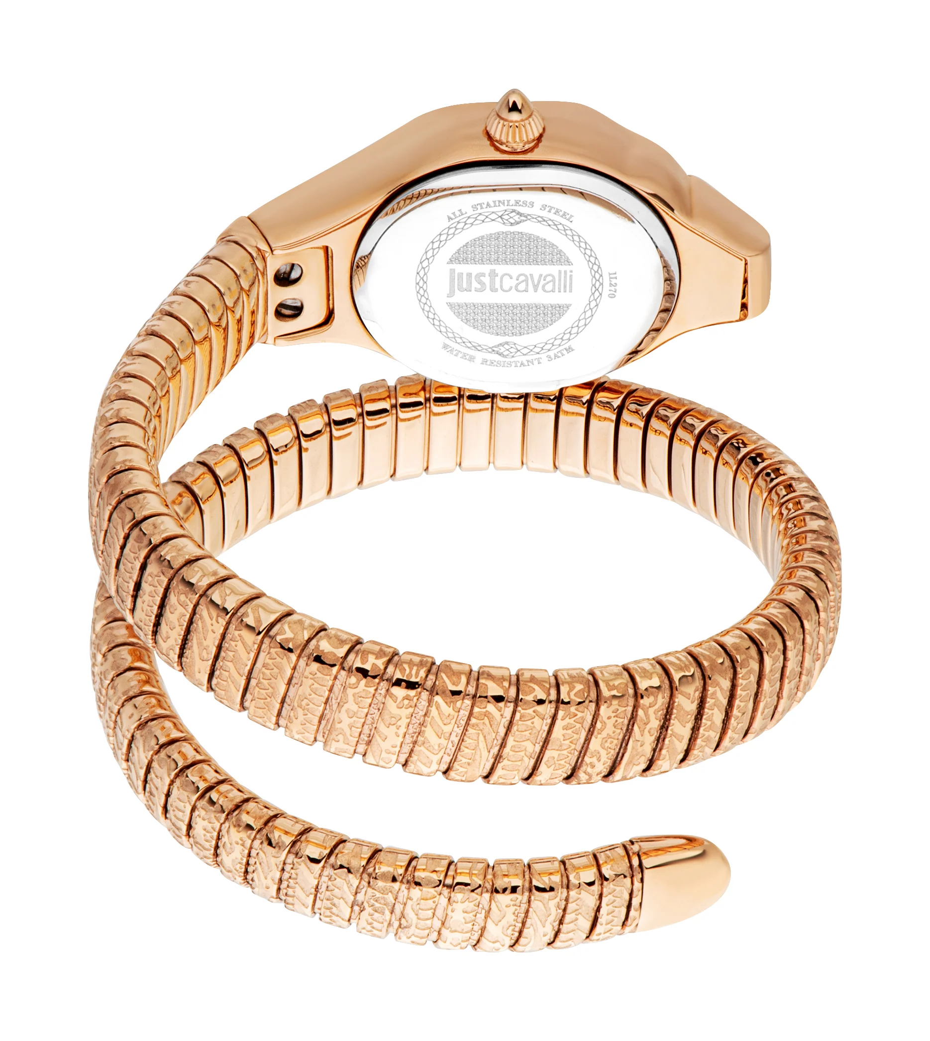 Just Cavalli 22mm / Rose Gold / Silver Silver Dial - Image 3