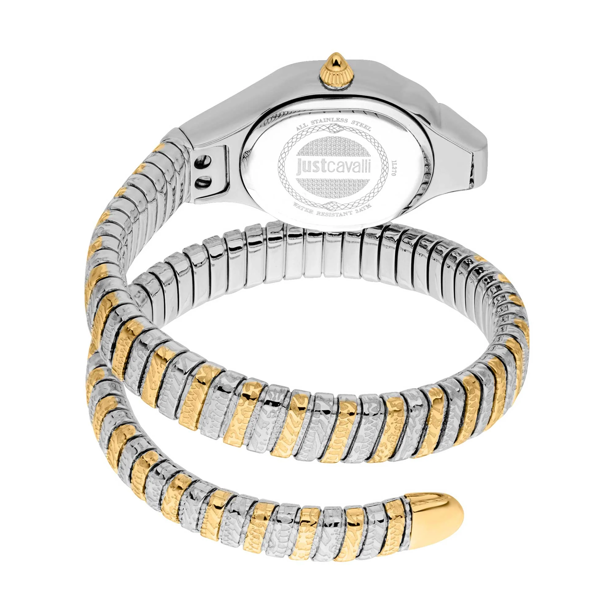 Just Cavalli 22mm / Silver / Champagne | Champagne Dial - Image 2