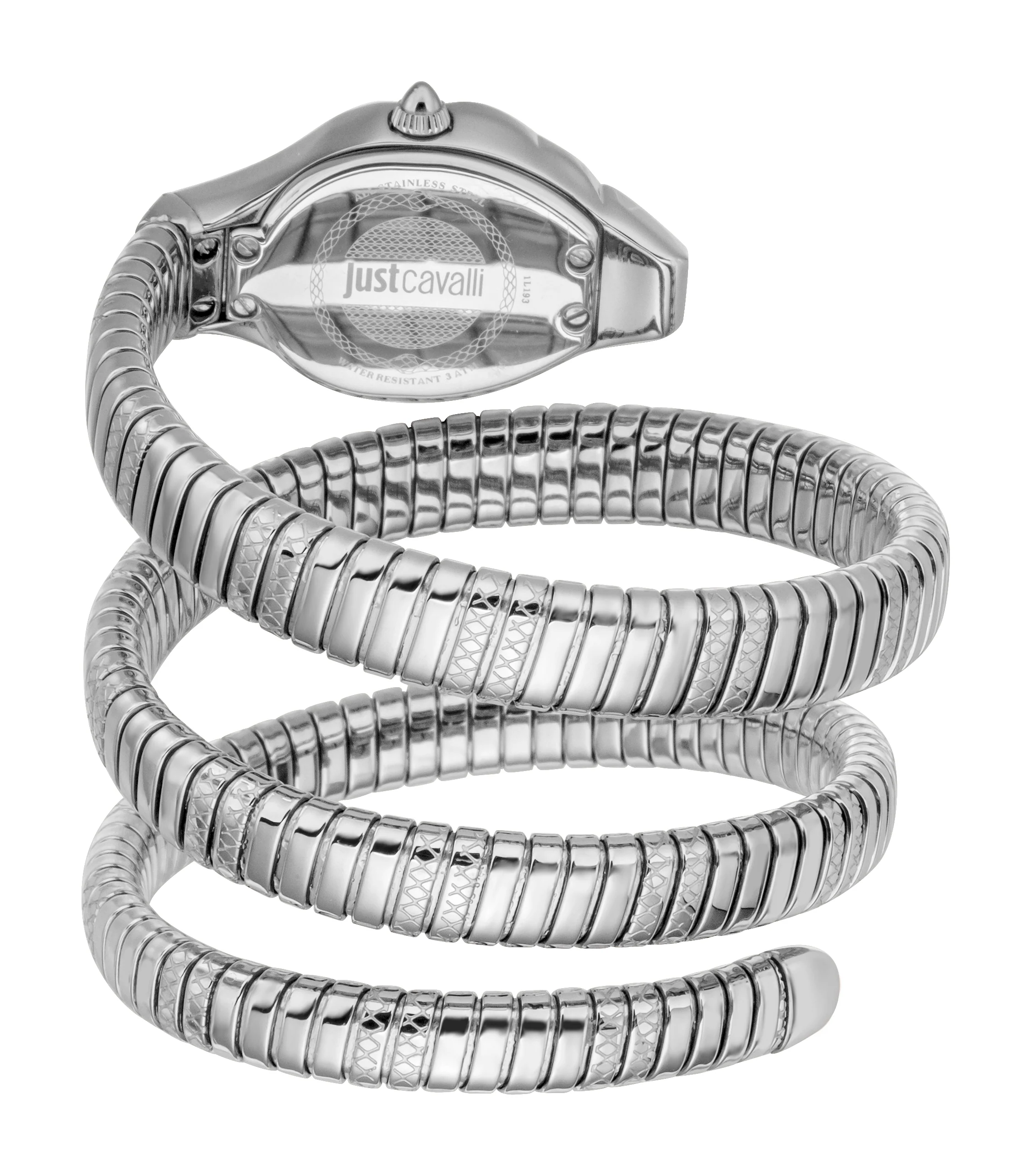 Just Cavalli 22mm / Silver / Silver Silver Dial - Image 2
