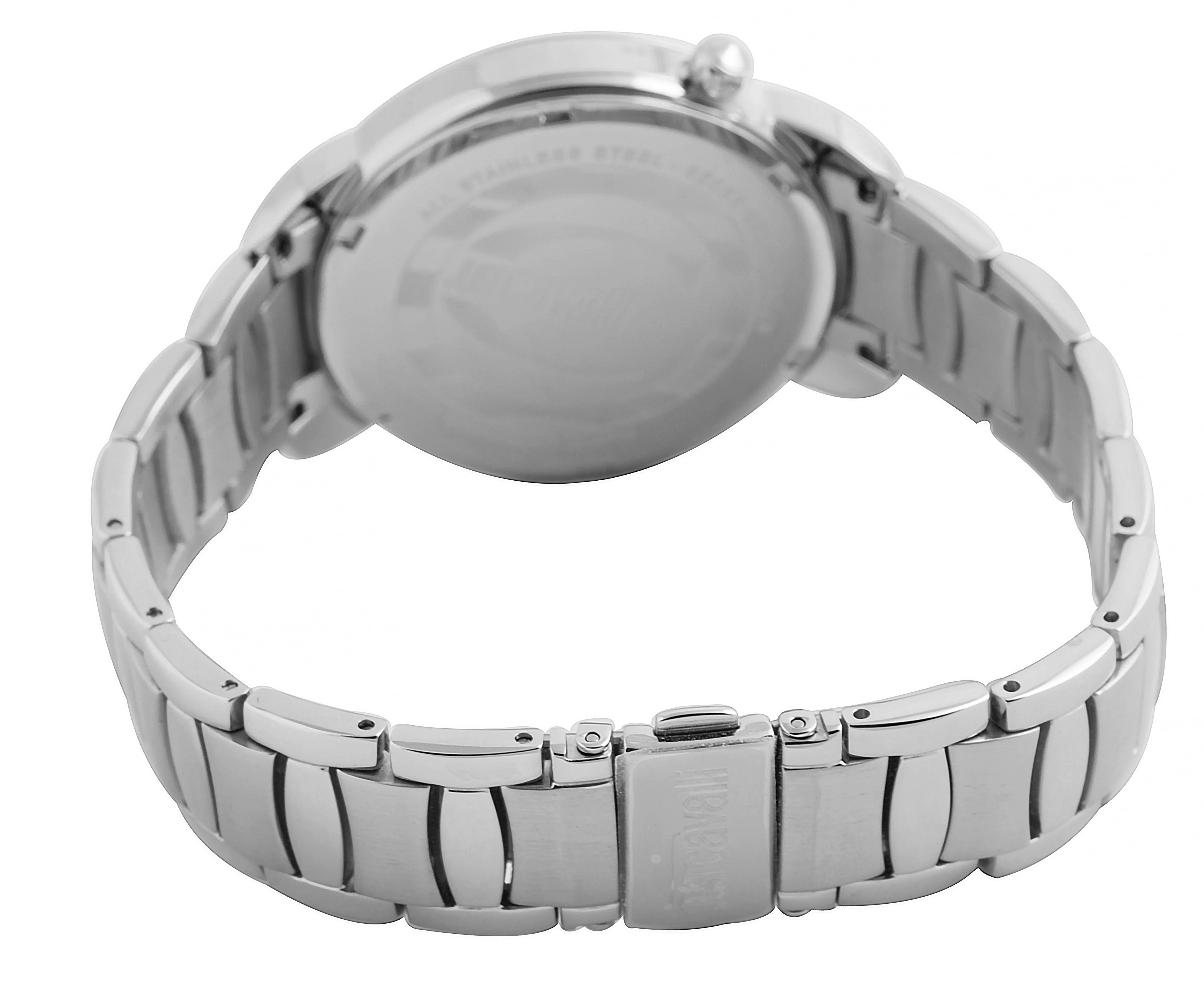 Just Cavalli 39mm / Silver / Black | Black Dial - Image 2