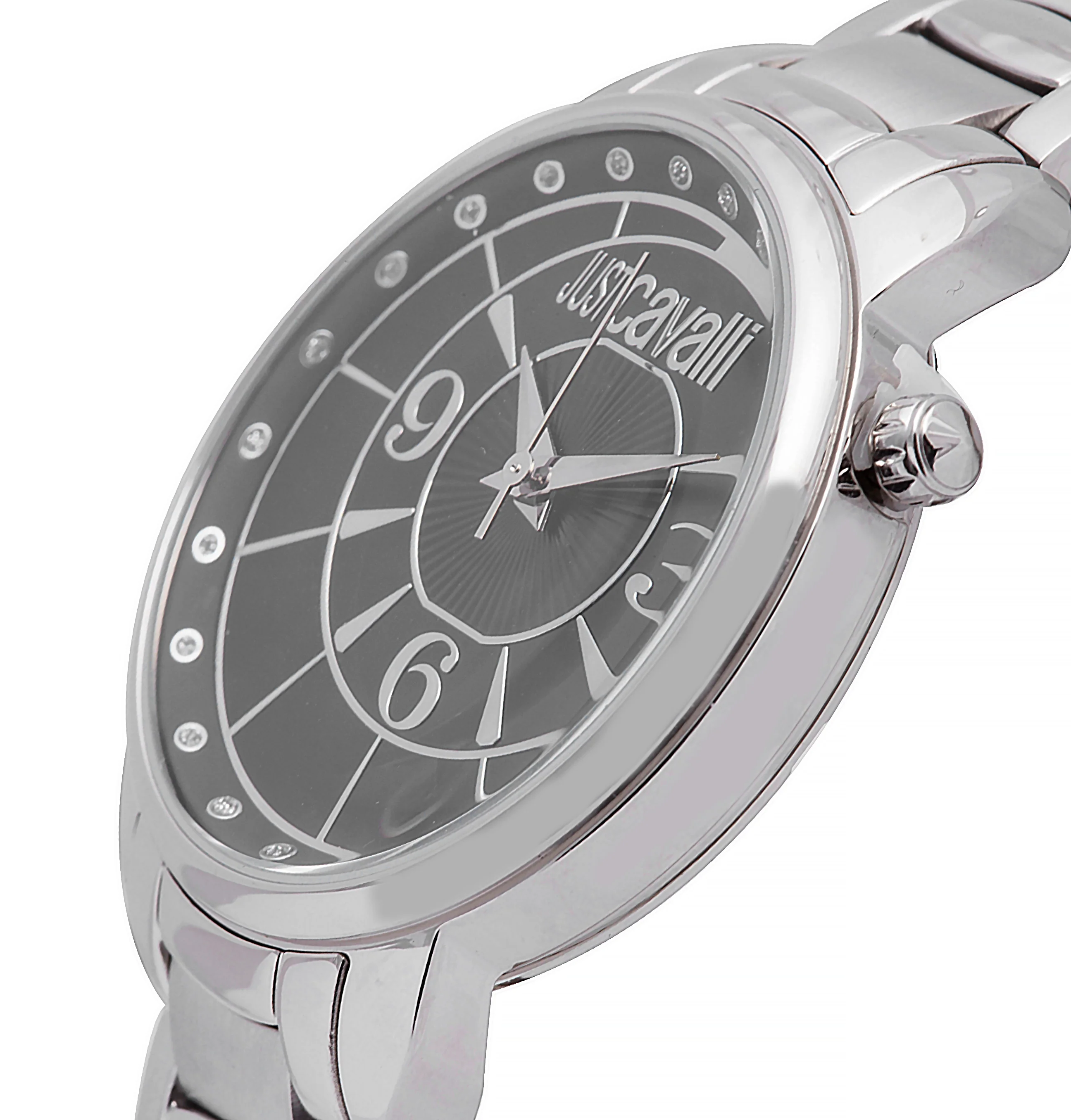 Just Cavalli 39mm / Silver / Black | Black Dial - Image 3