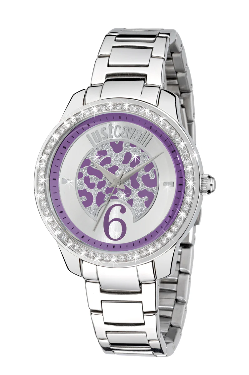 Just Cavalli 40mm / Purple / White | White Dial