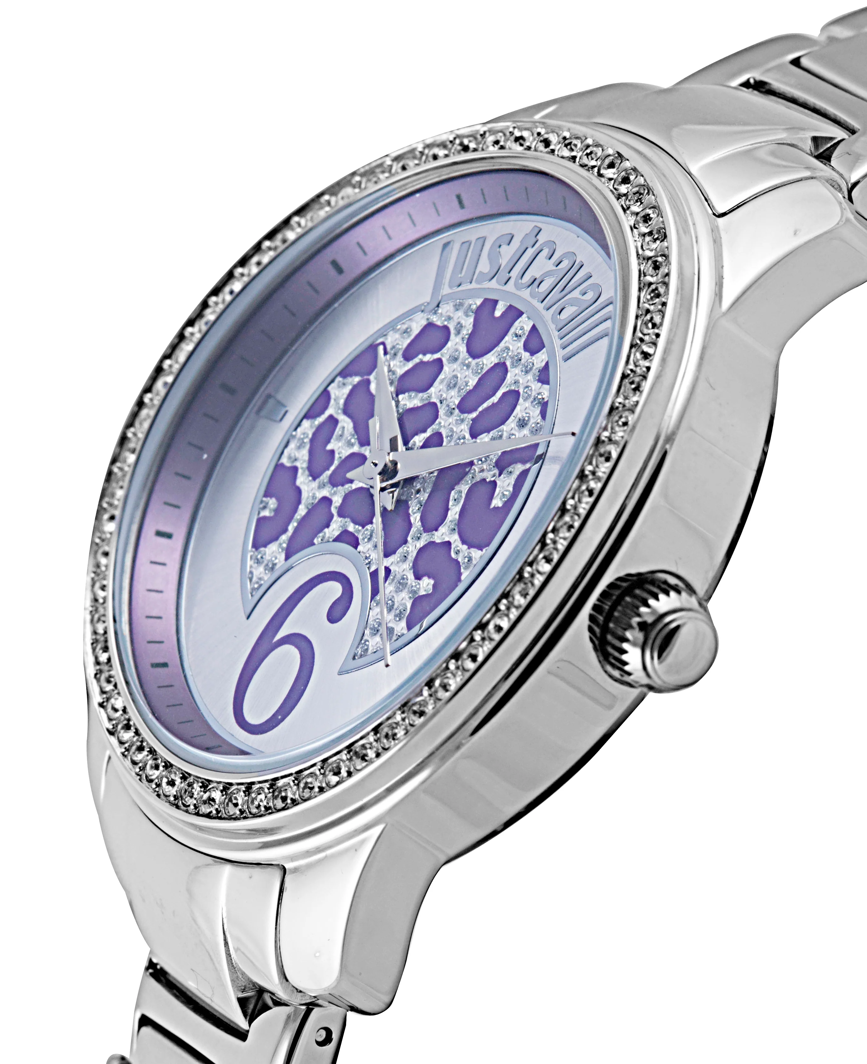 Just Cavalli 40mm / Purple / White | White Dial - Image 3