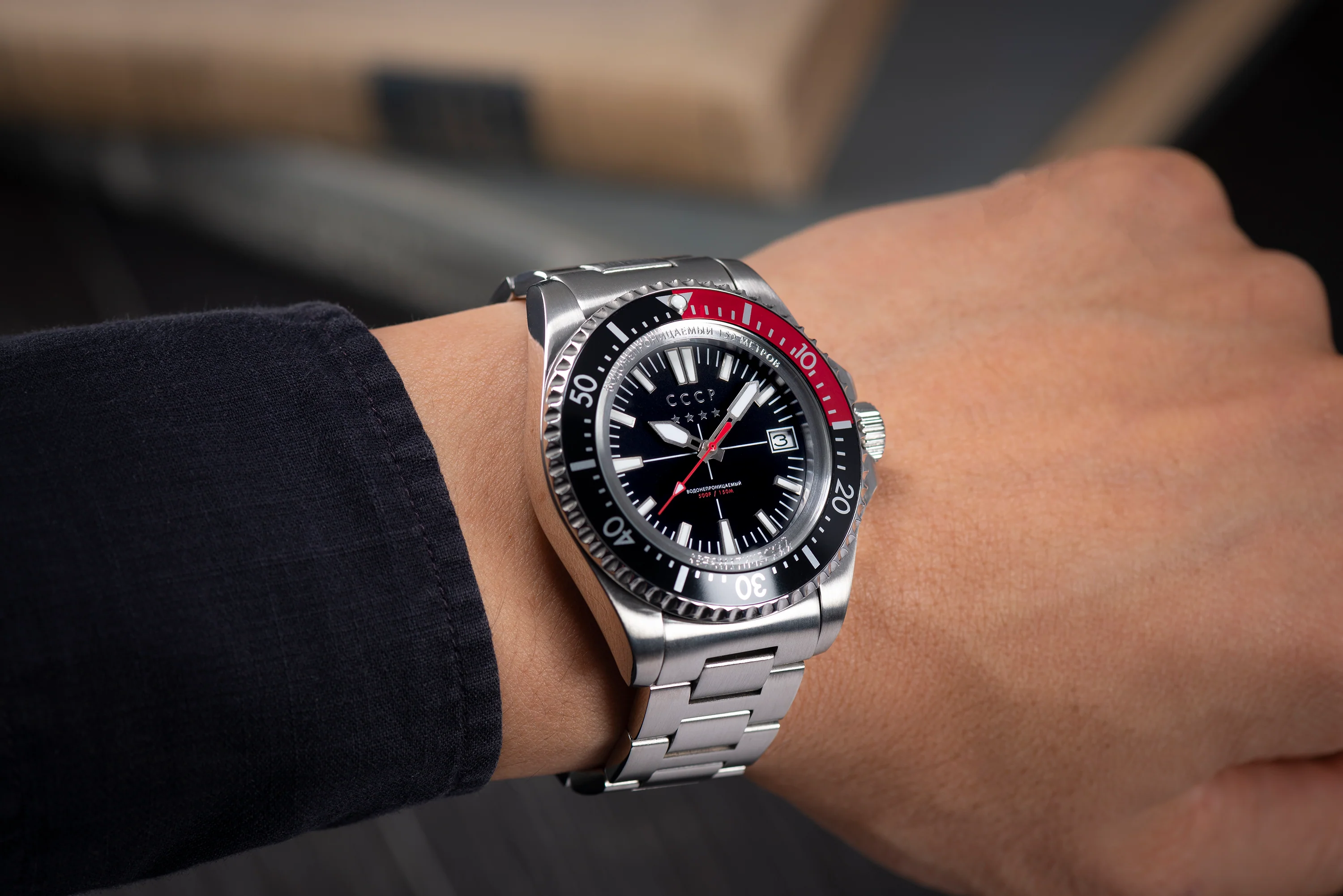 Kamchatka Automatic Black  / Stainless Steel | Black Dial - Image 2