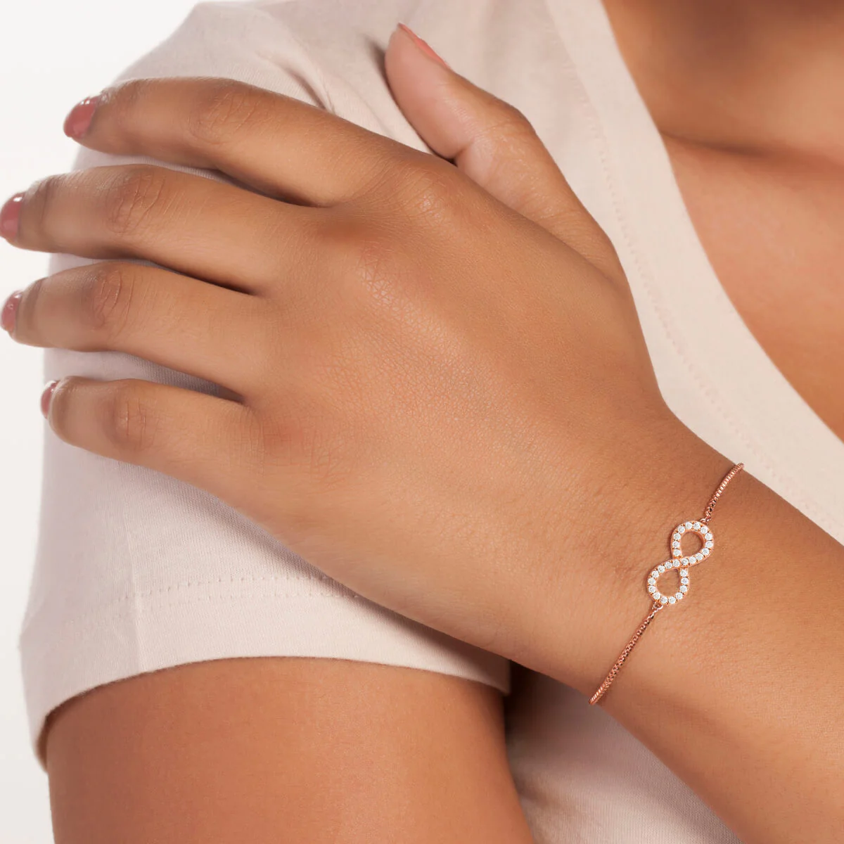 Kennedy Bolo Bracelet 18k Rose Gold - Image 2