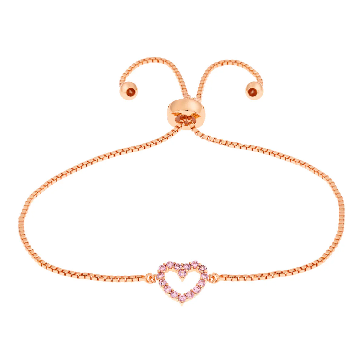 Kennedy Bolo Bracelet 18k Rose Gold