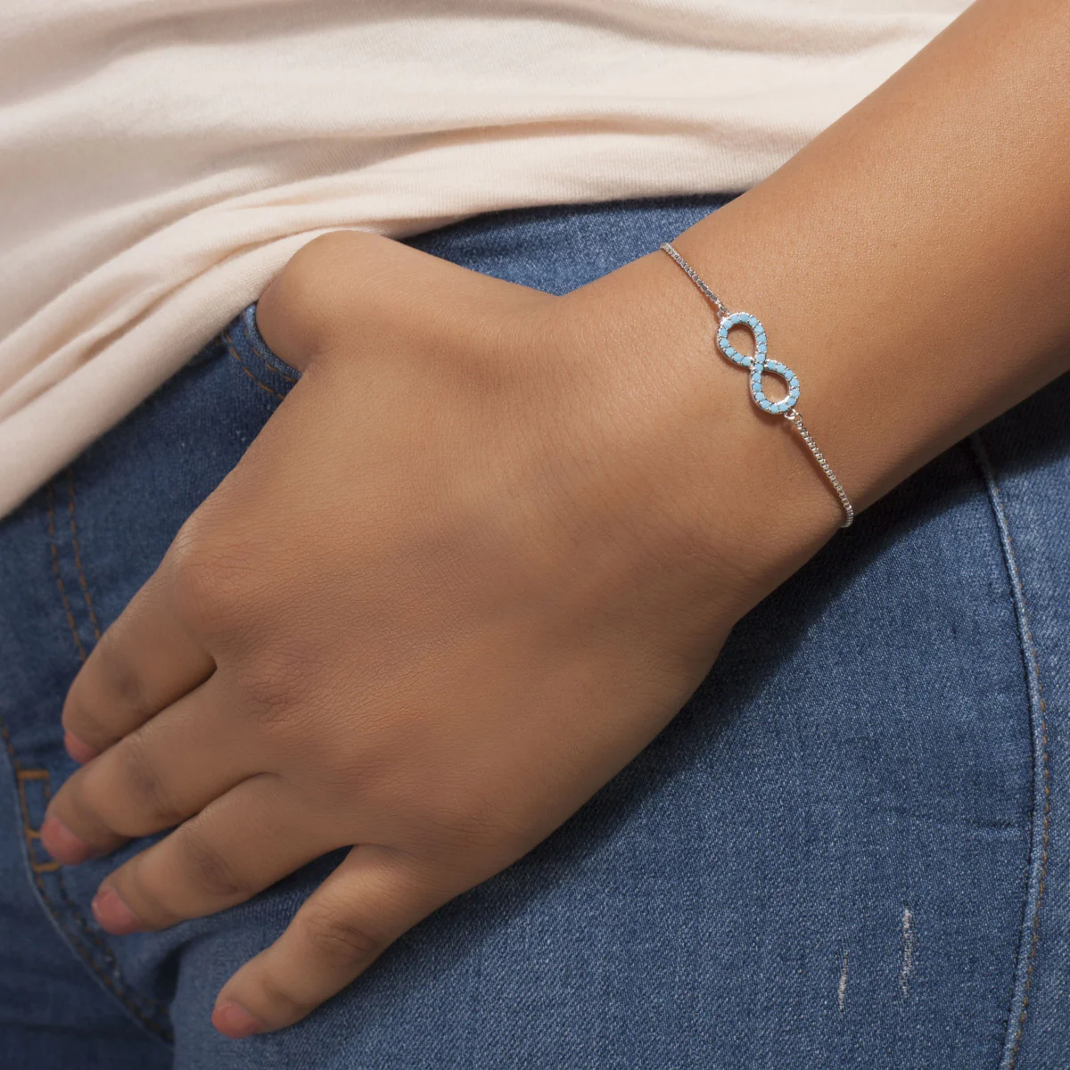 Kennedy Bolo Bracelet 18k White Gold - Image 2