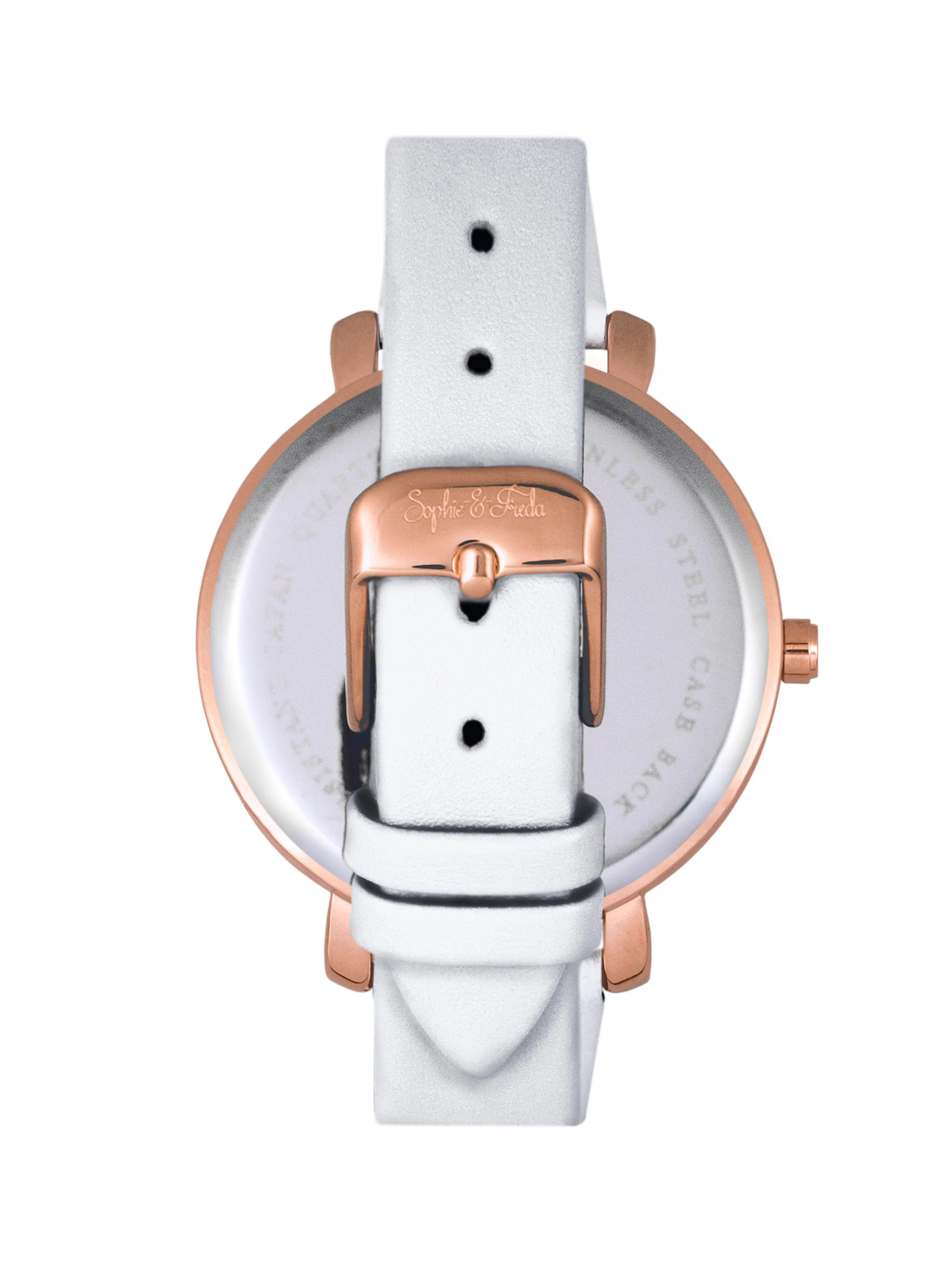 Key West w/ Swarovski Crystals Rose Gold/White - Image 2