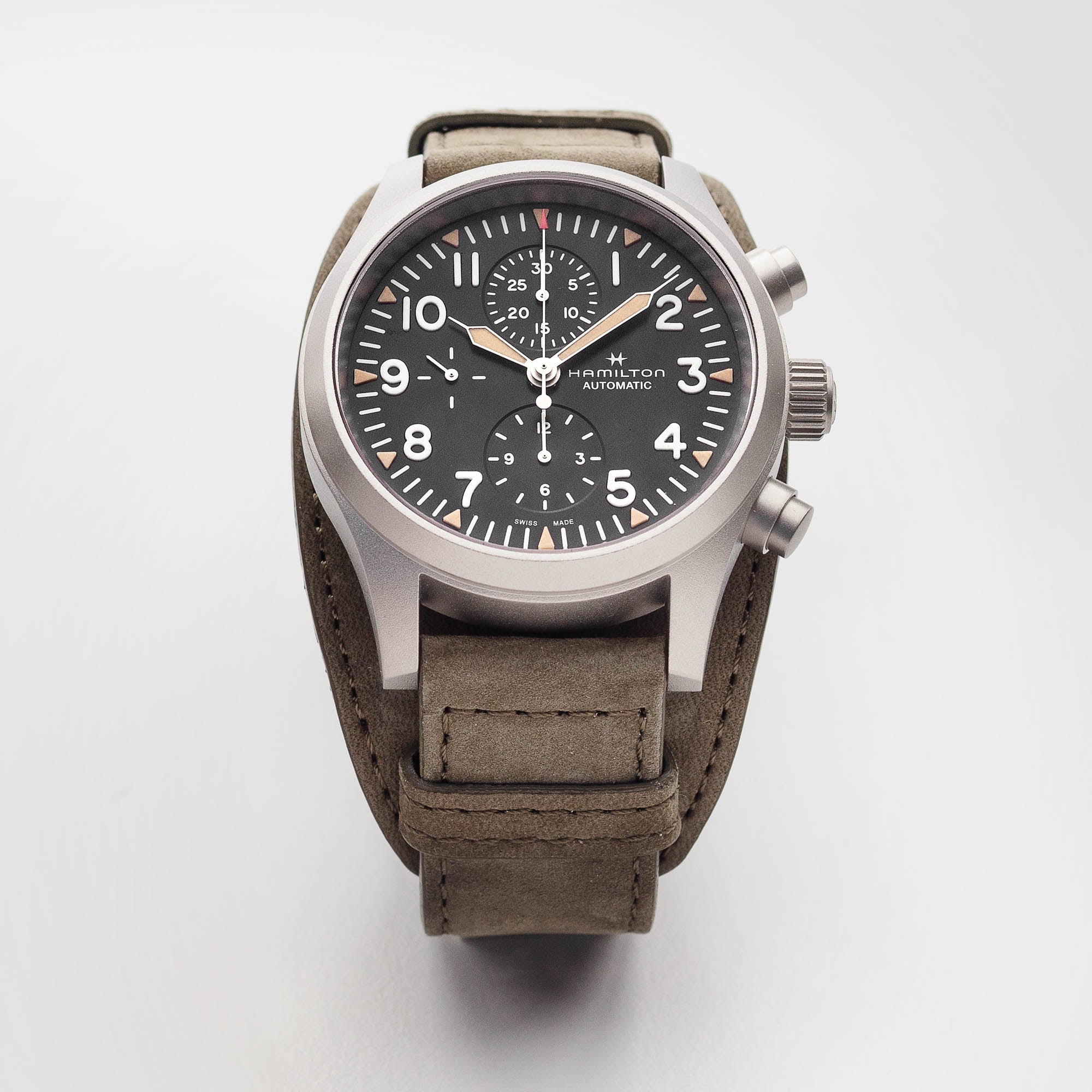 Khaki Field 44mm / Black / Green | Black Dial - Image 3