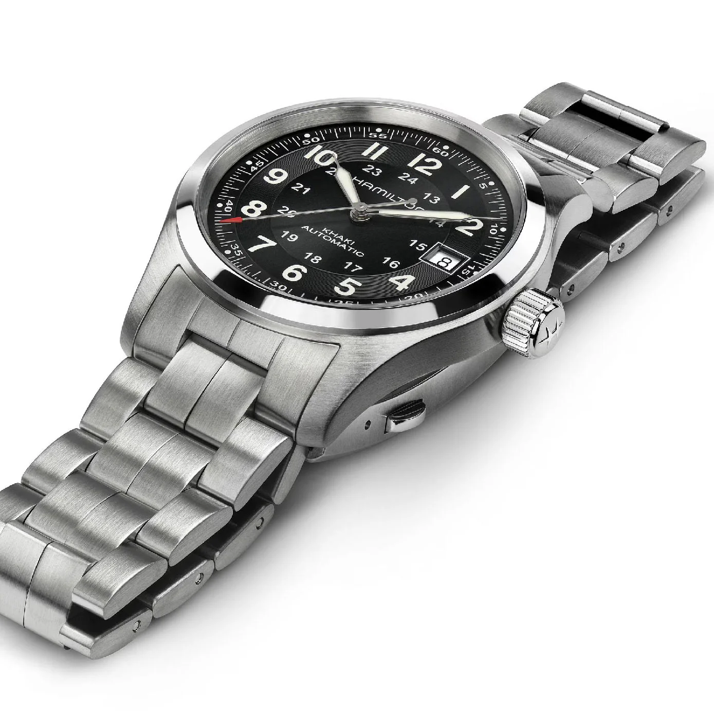 Khaki Field Black / Stainless Steel Black Dial - Image 2