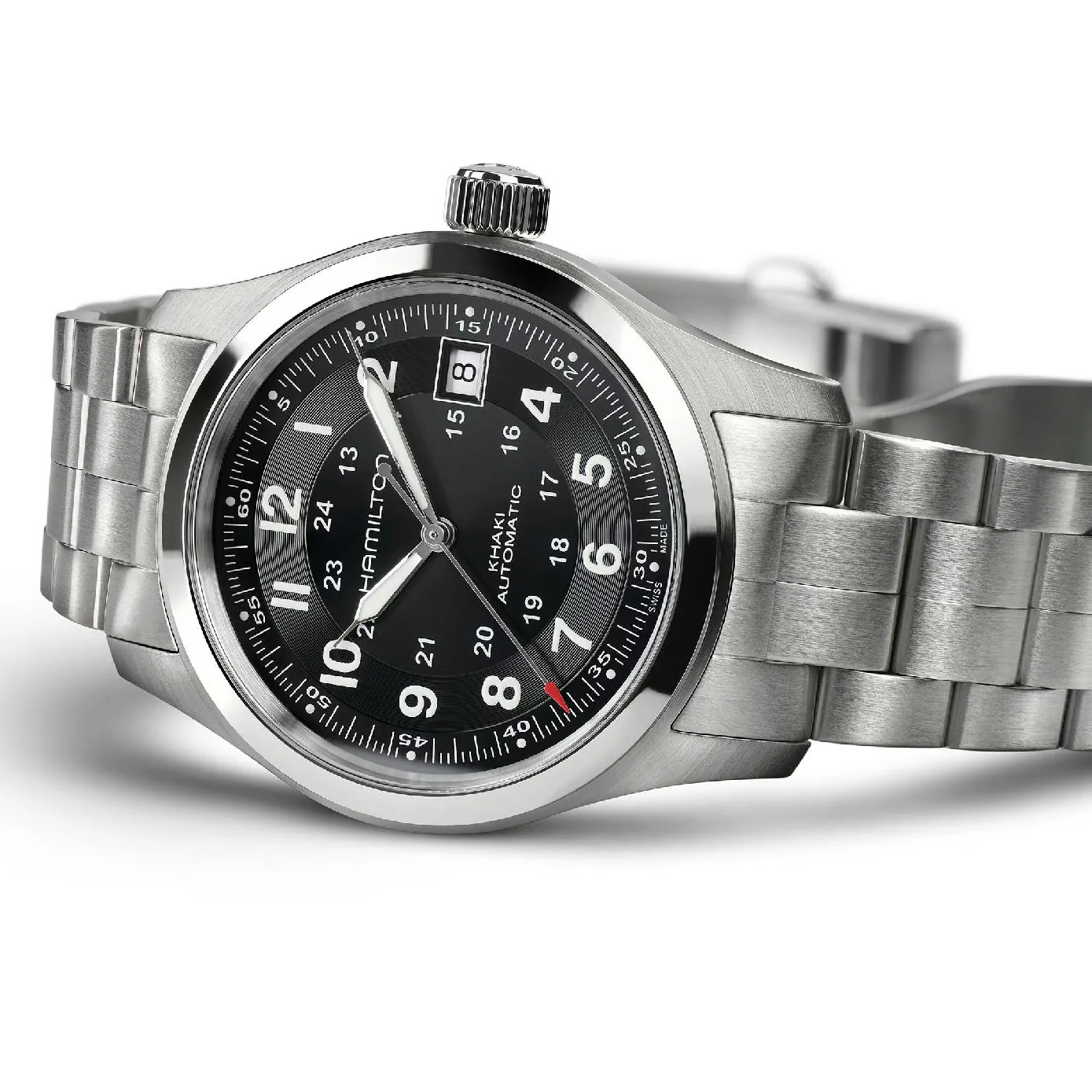 Khaki Field Black / Stainless Steel Black Dial - Image 3