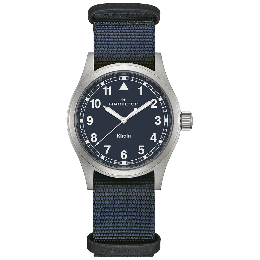 Khaki Field Blue / 38mm | Blue Dial