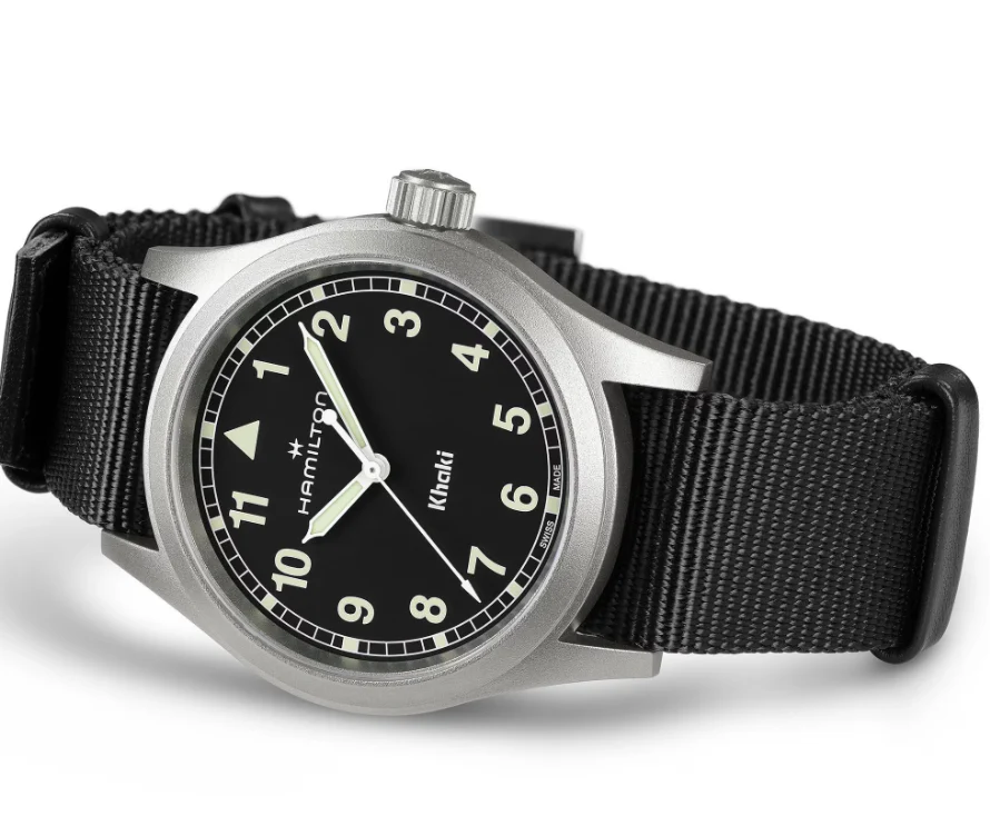 Khaki Field Black / Textile | Black Dial - Image 7