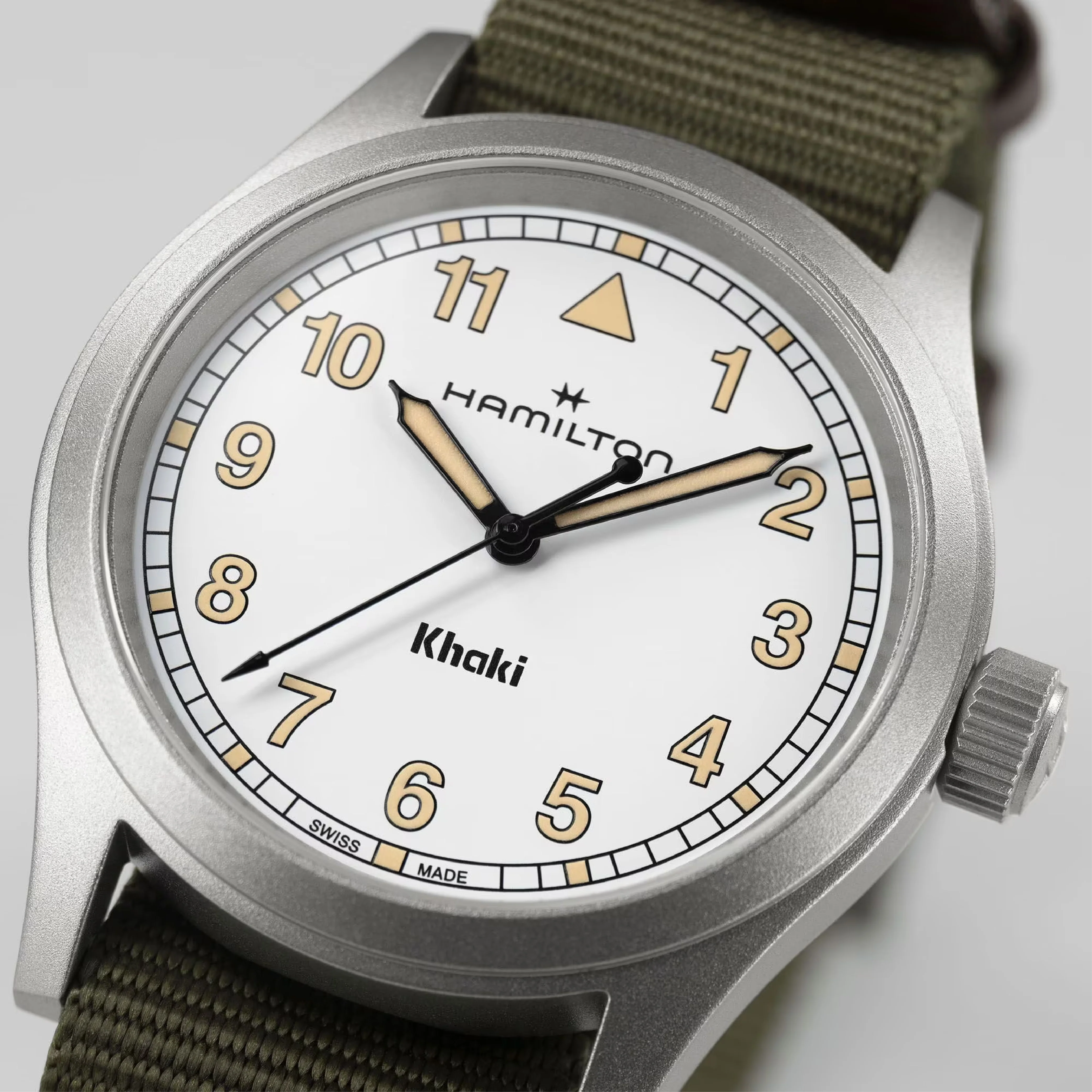 Khaki Field White / Textile | White Dial - Image 4