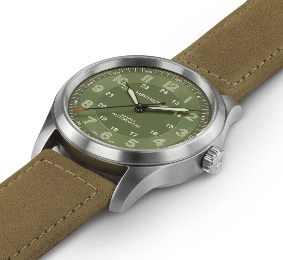 Khaki Field Titanium Auto | Green Dial - Image 3