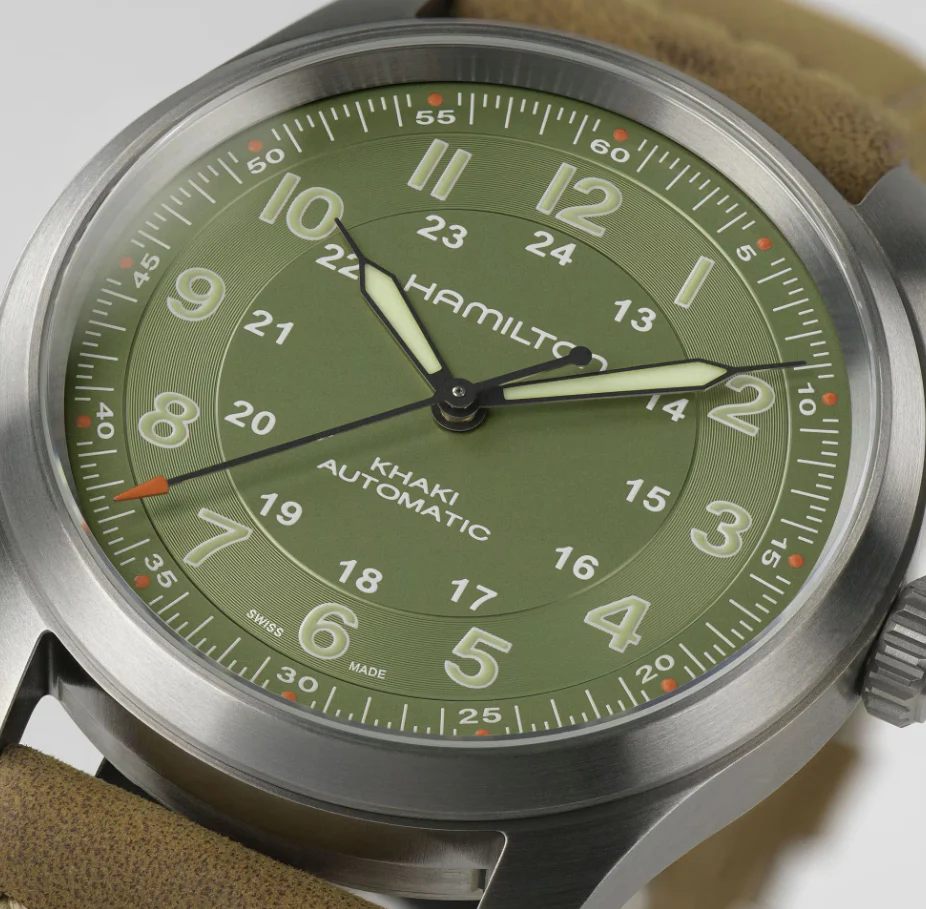 Khaki Field Titanium Auto | Green Dial - Image 4