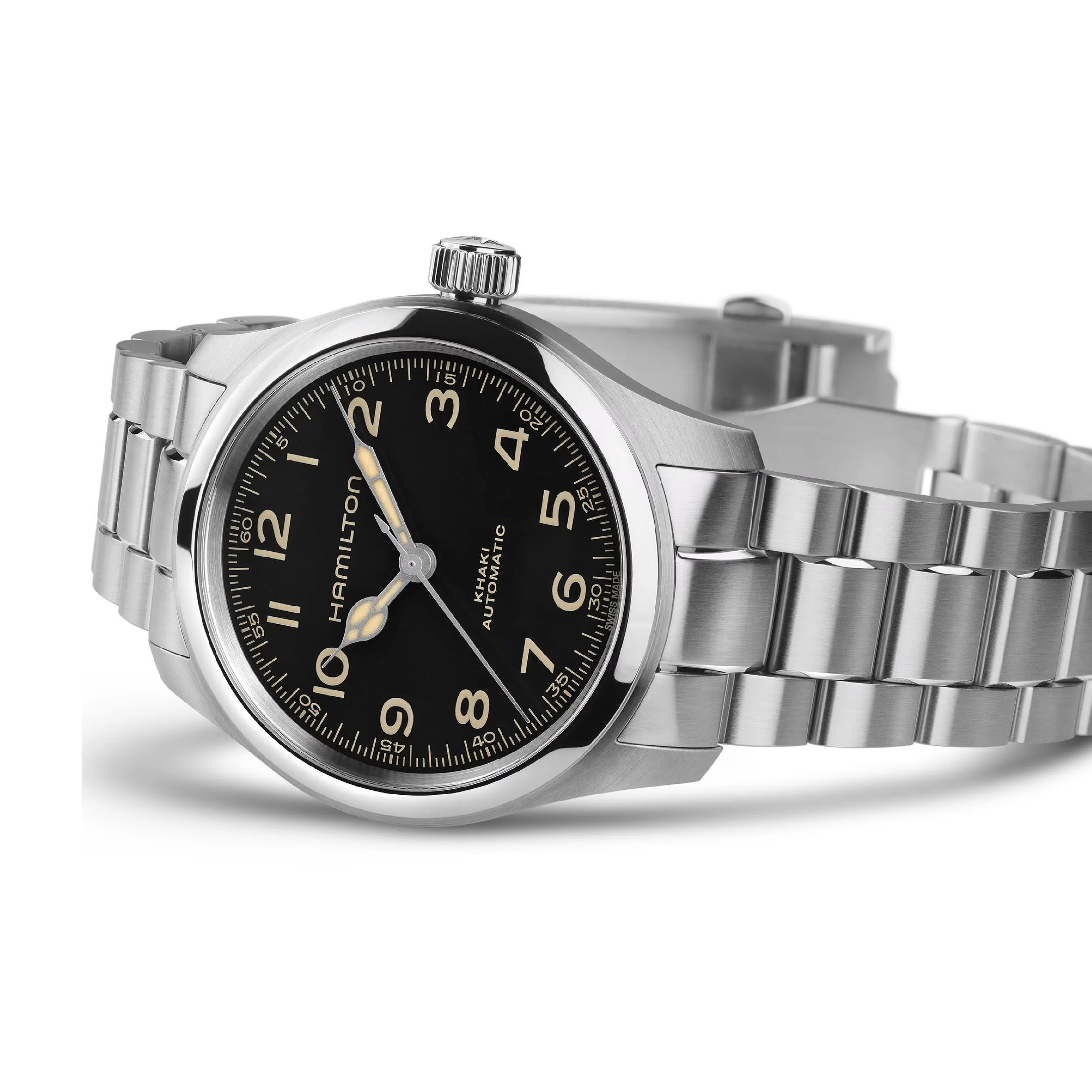 Khaki Field Black / Stainless Steel Black Dial - Image 2