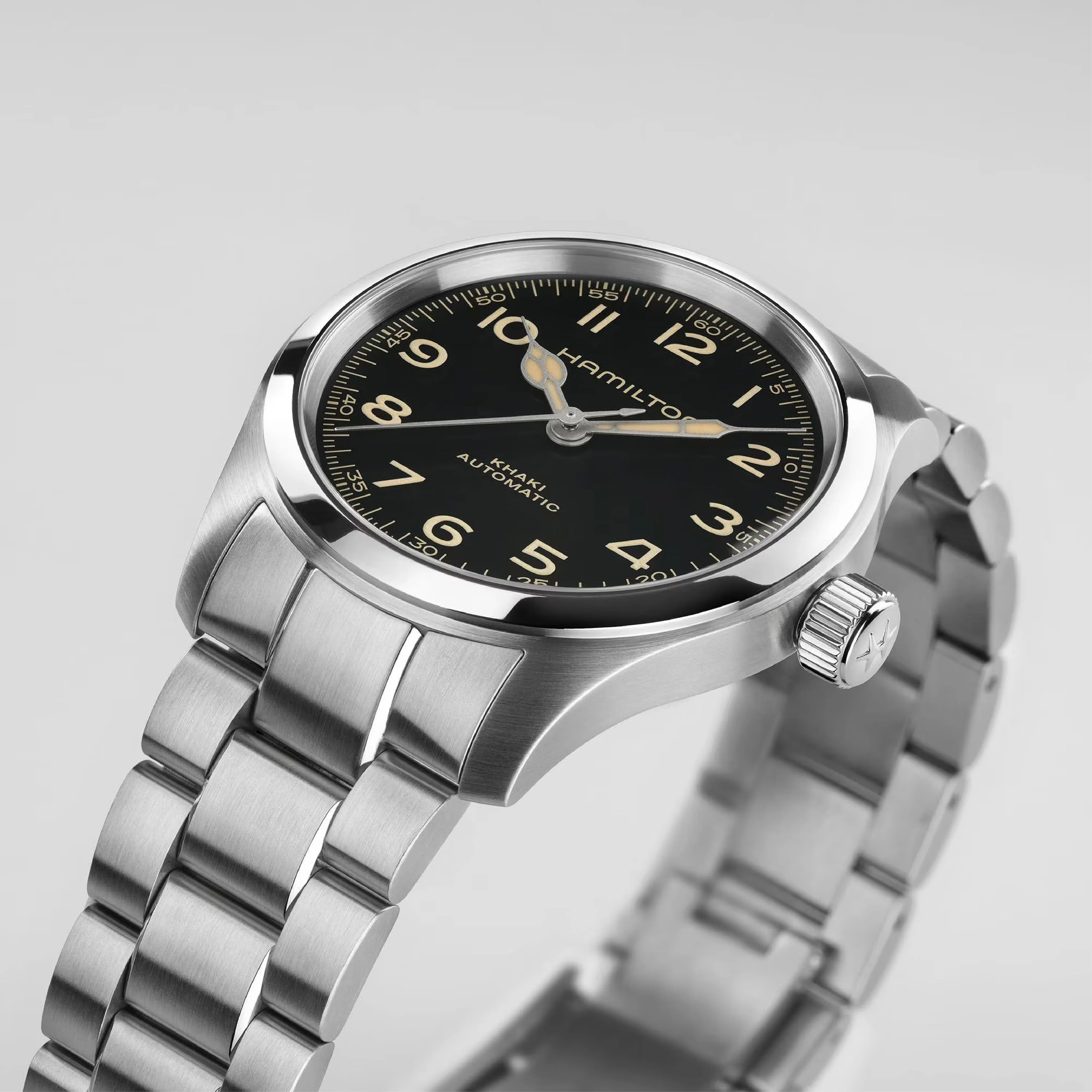 Khaki Field Black / Stainless Steel Black Dial - Image 4