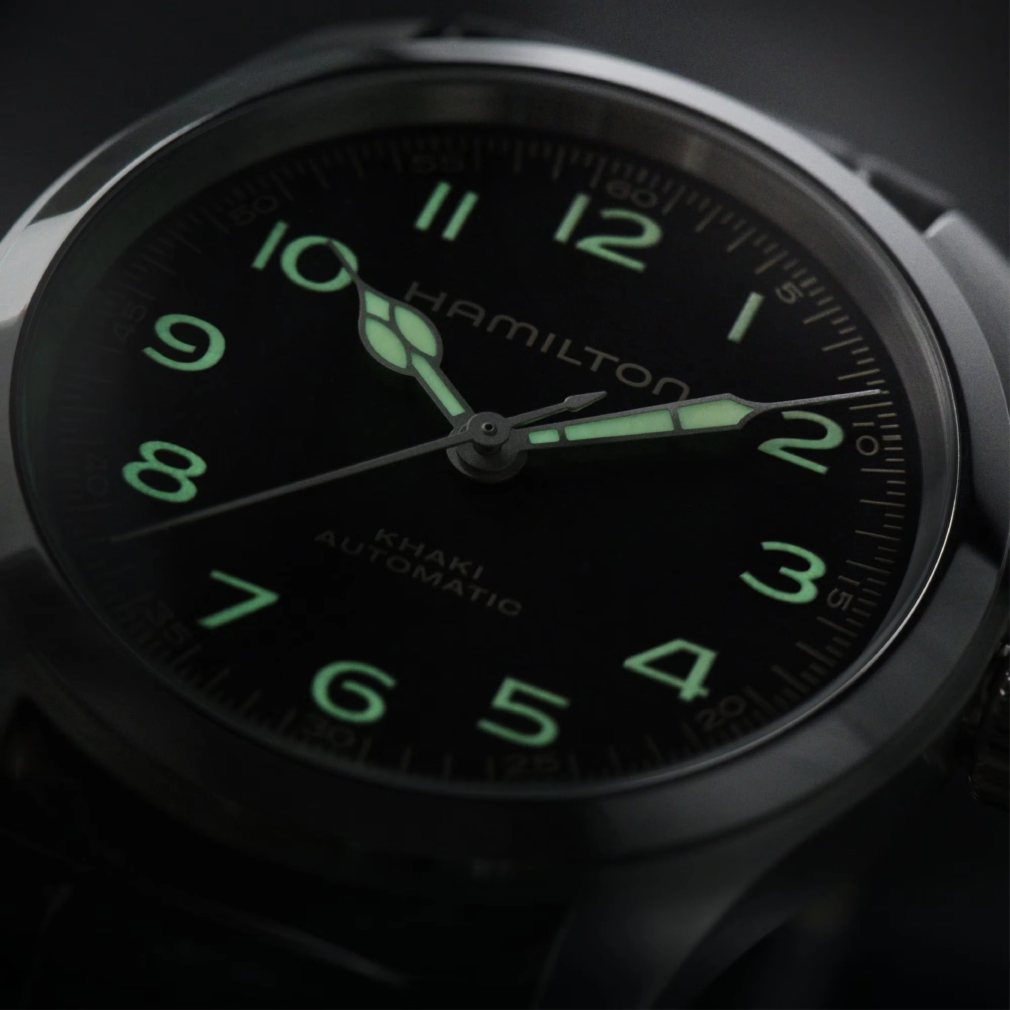 Khaki Field Black / Leather Black Dial - Image 3