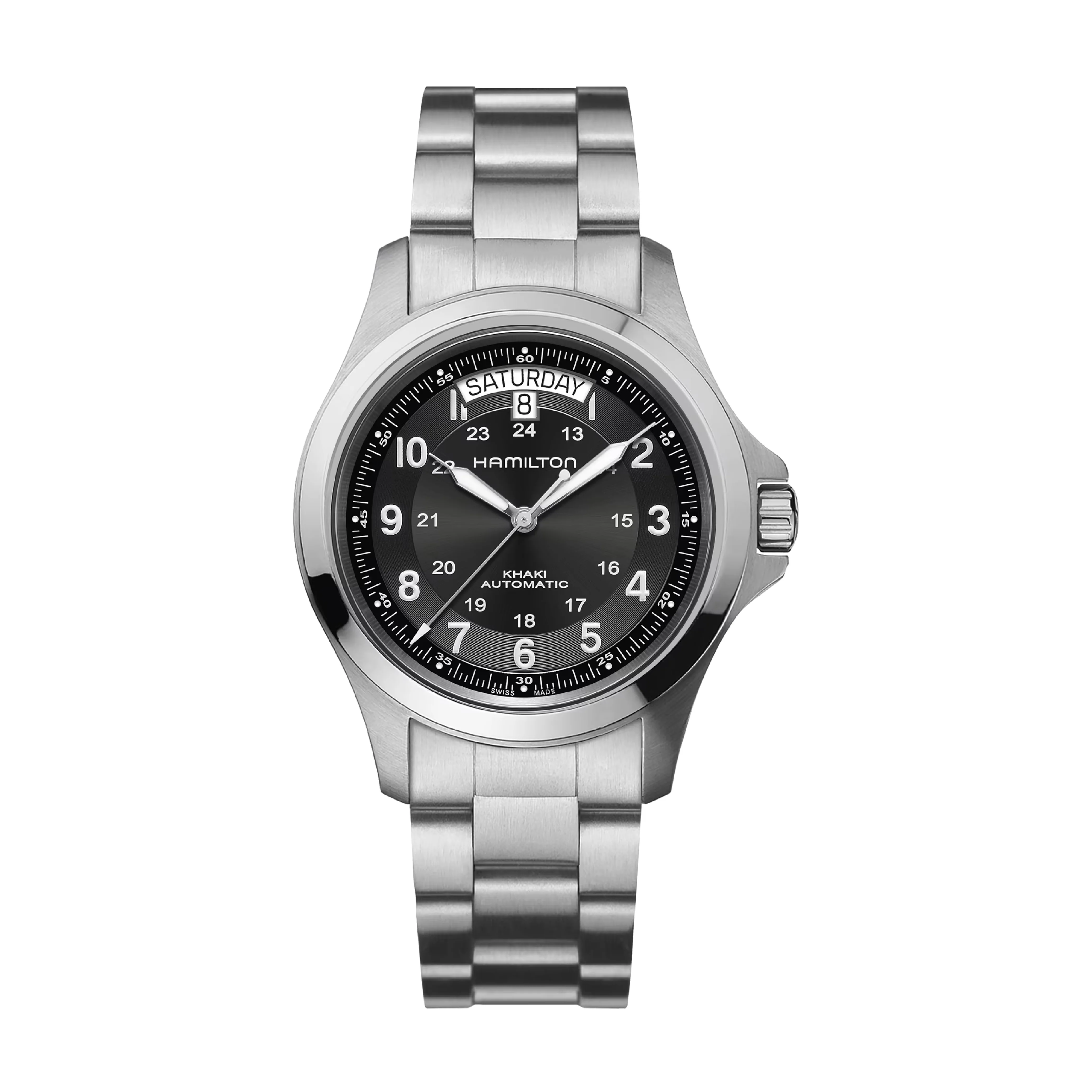 Khaki Field Black / Stainless Steel Black Dial - Image 2