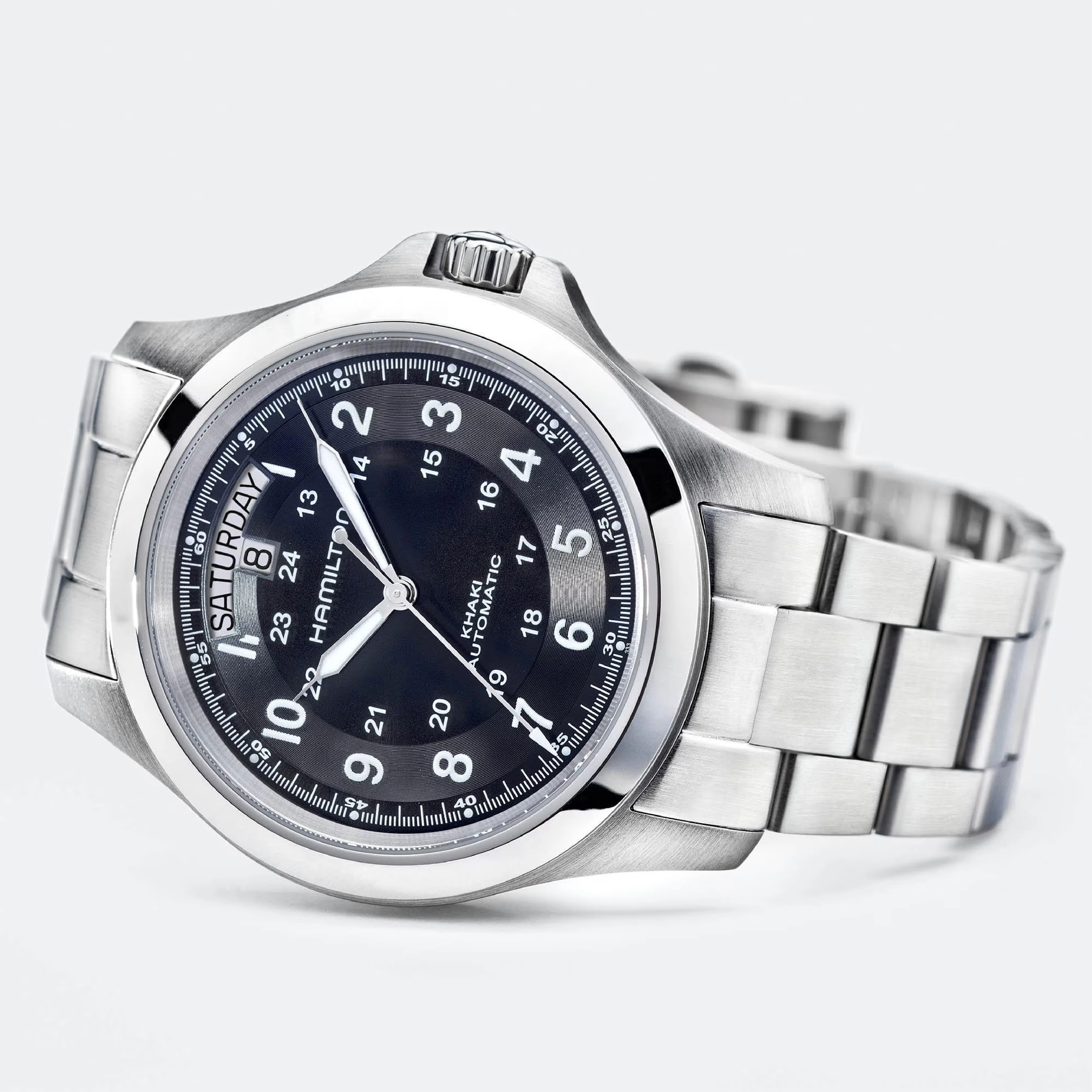 Khaki Field Black / Stainless Steel Black Dial - Image 4
