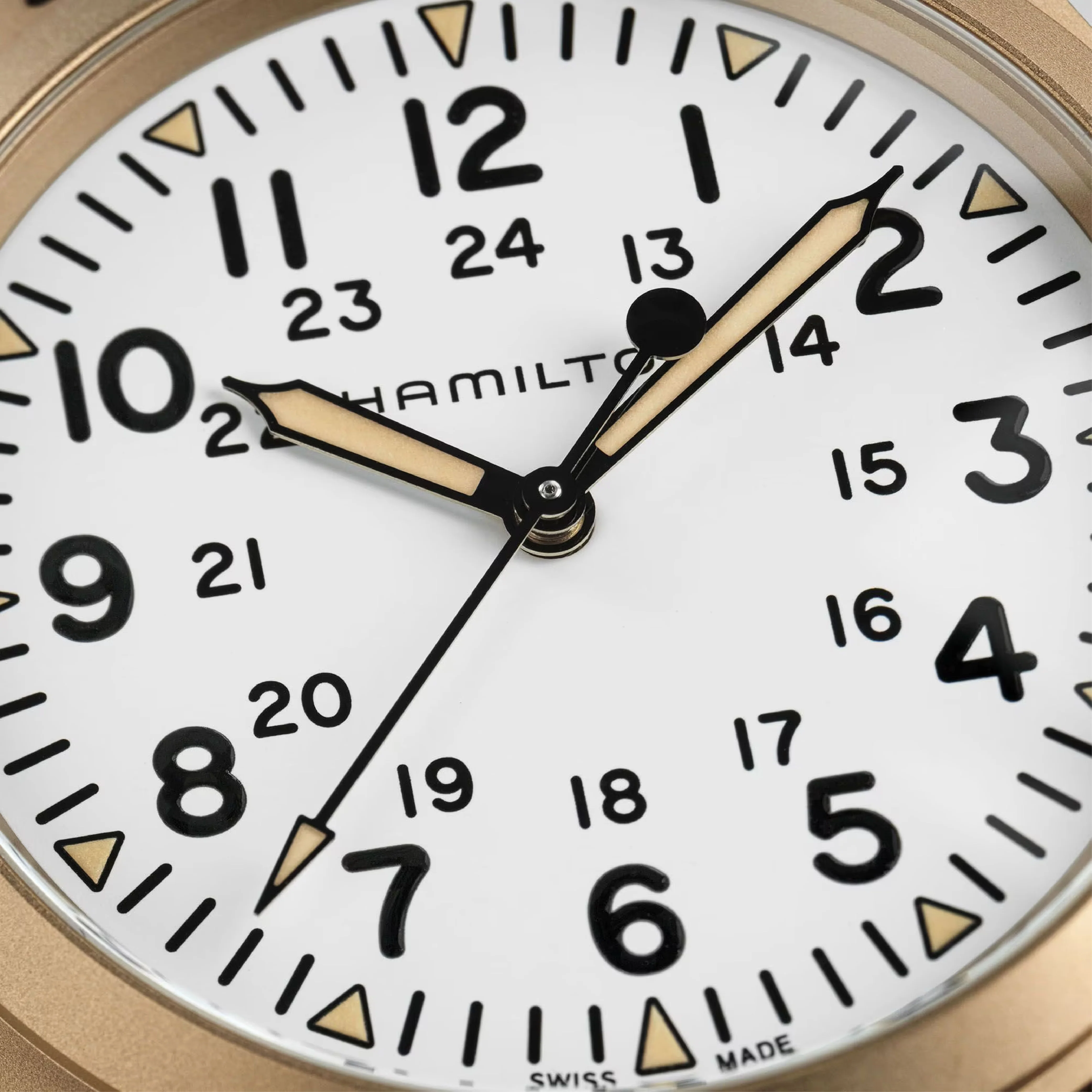 Khaki Field White / Leather White Dial - Image 4
