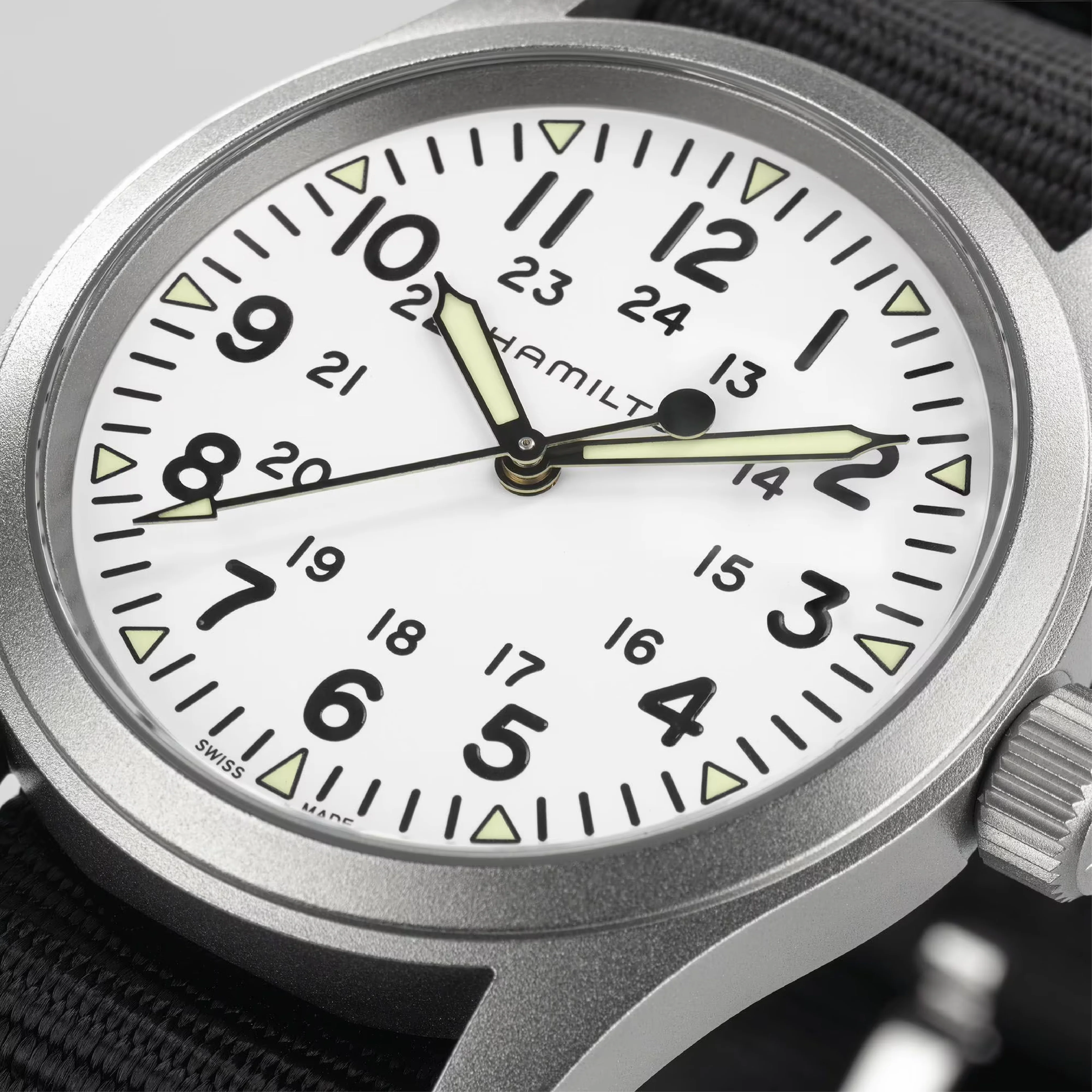 Khaki Field White / Fabric White Dial - Image 4