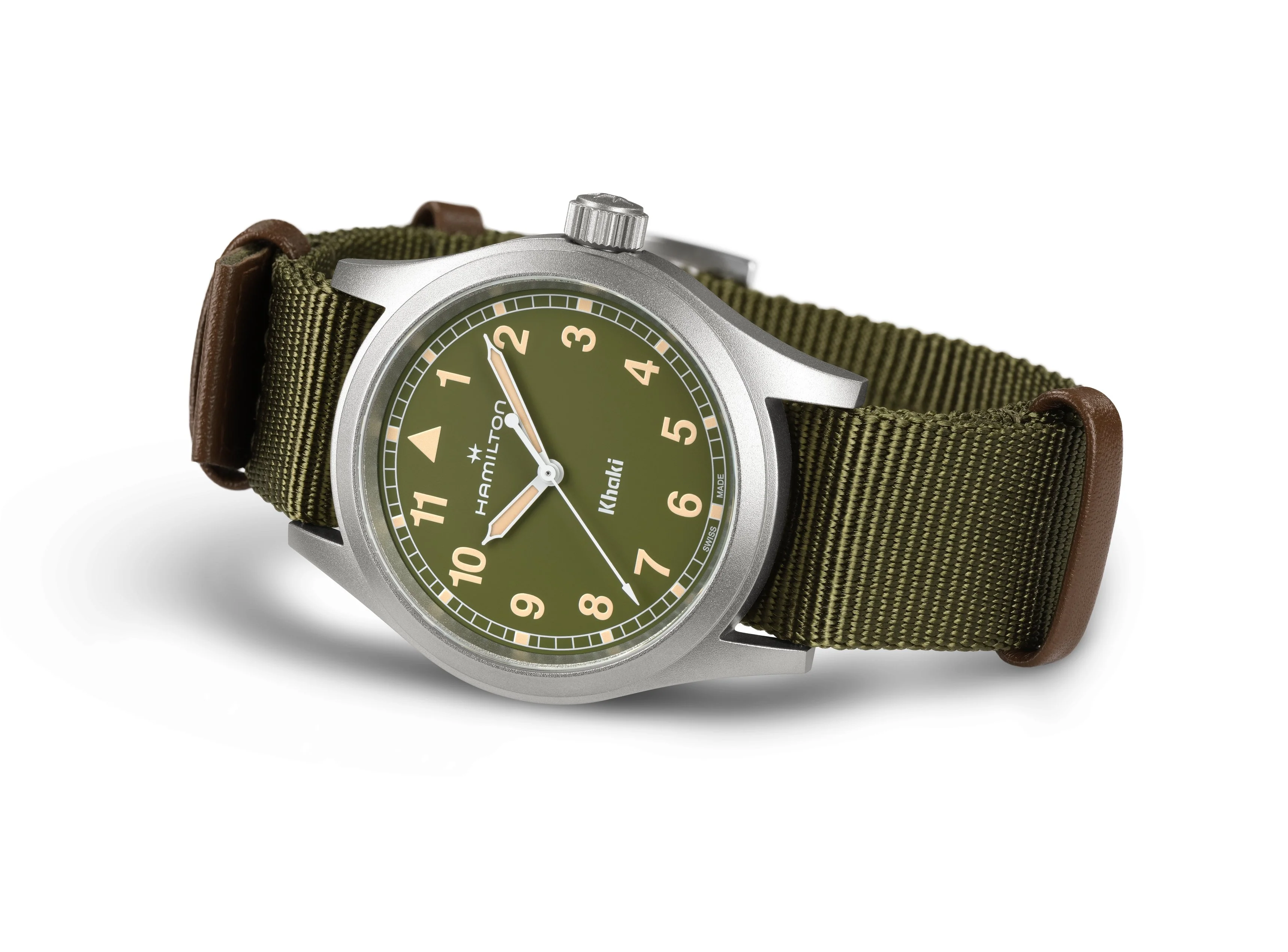 Khaki Field Quartz Khaki Green / Textile - Image 2