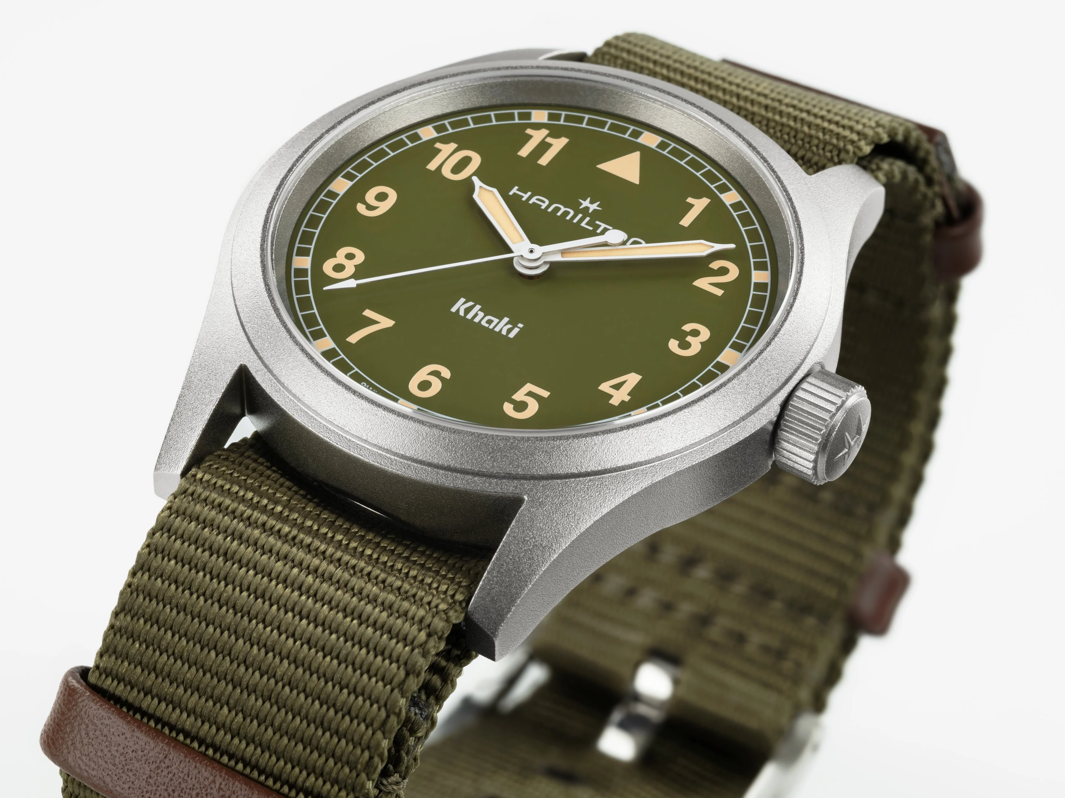 Khaki Field Quartz Khaki Green / Textile - Image 4