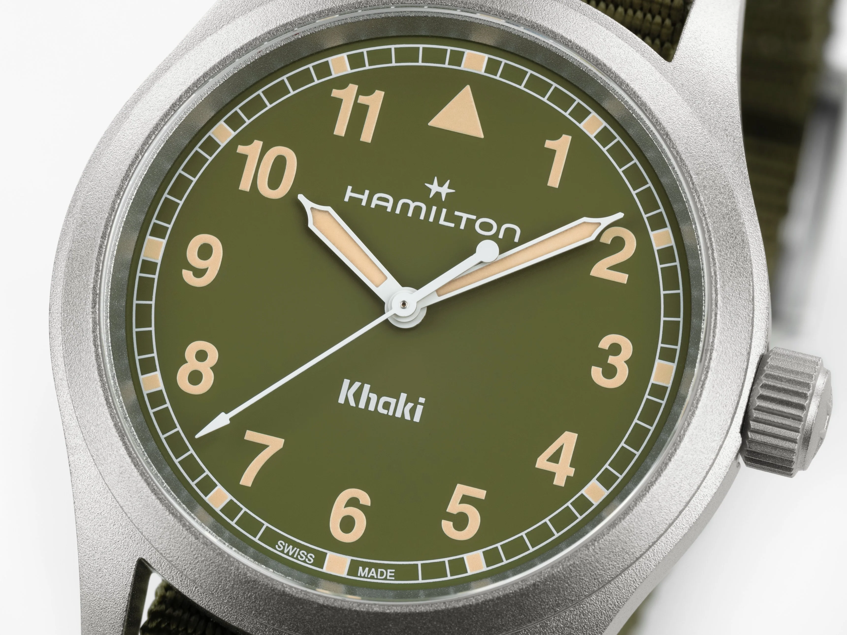Khaki Field Quartz Khaki Green / Textile - Image 5