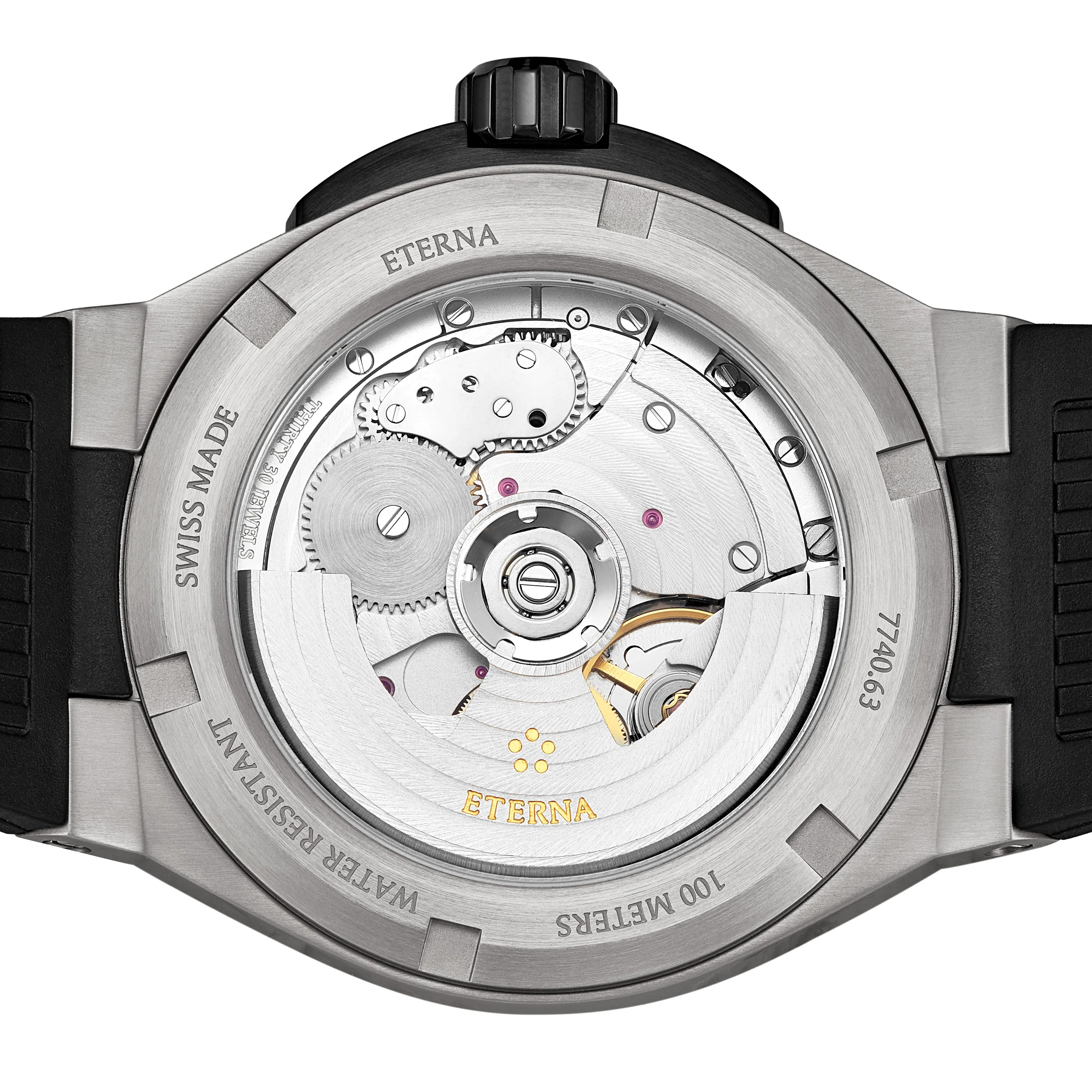 KonTiki 7740.40.41.1289 / Black | Black Dial - Image 3